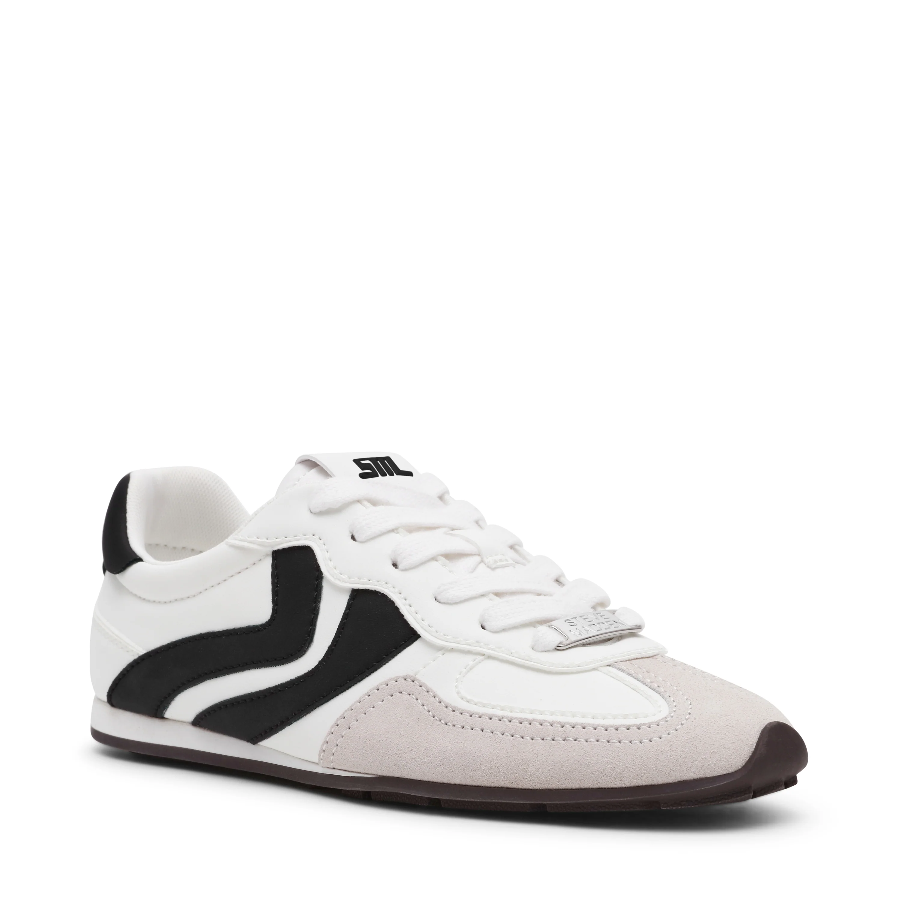 Abbi-Sm Sneaker WHT/BLKGRY - Image 2