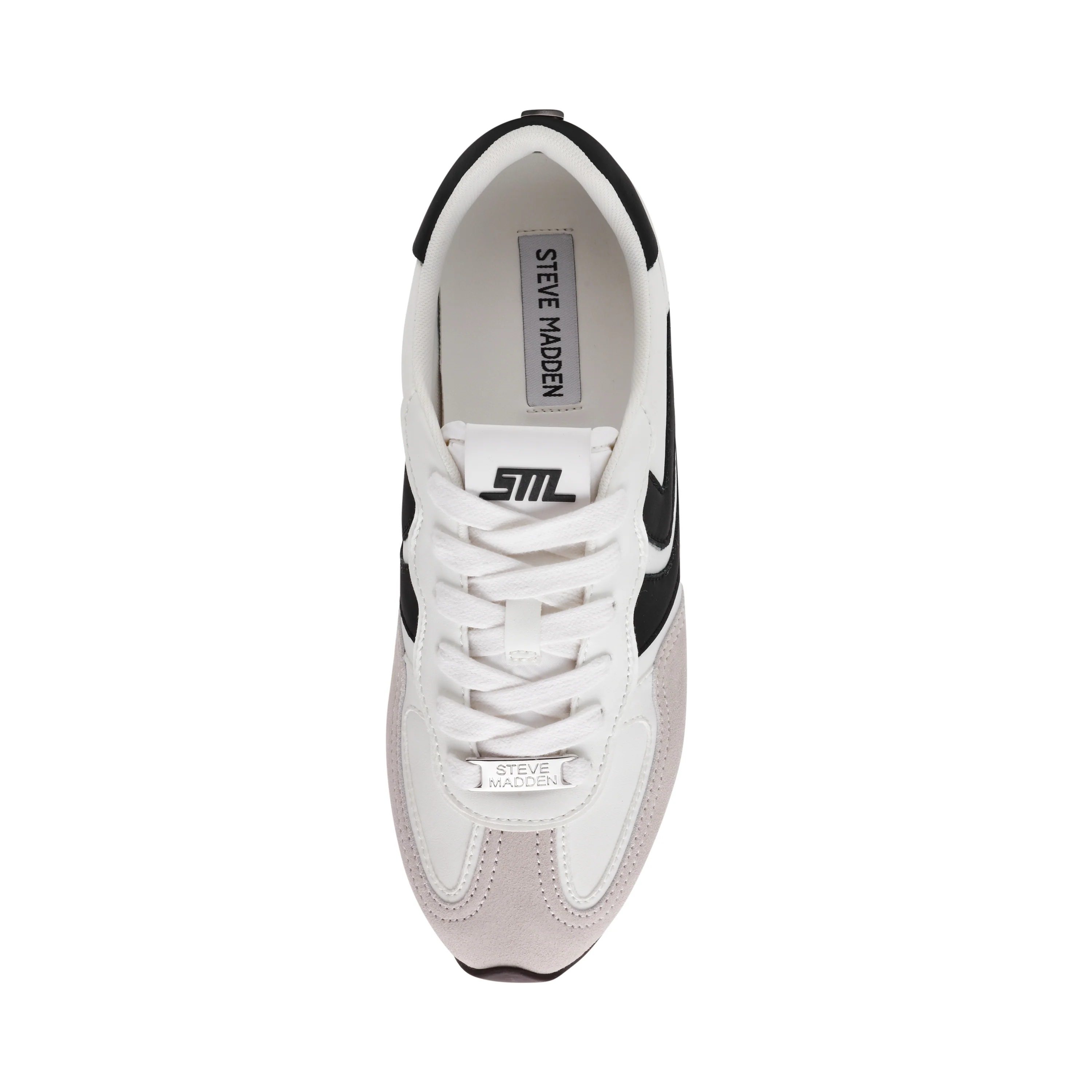 Abbi-Sm Sneaker WHT/BLKGRY - Image 6