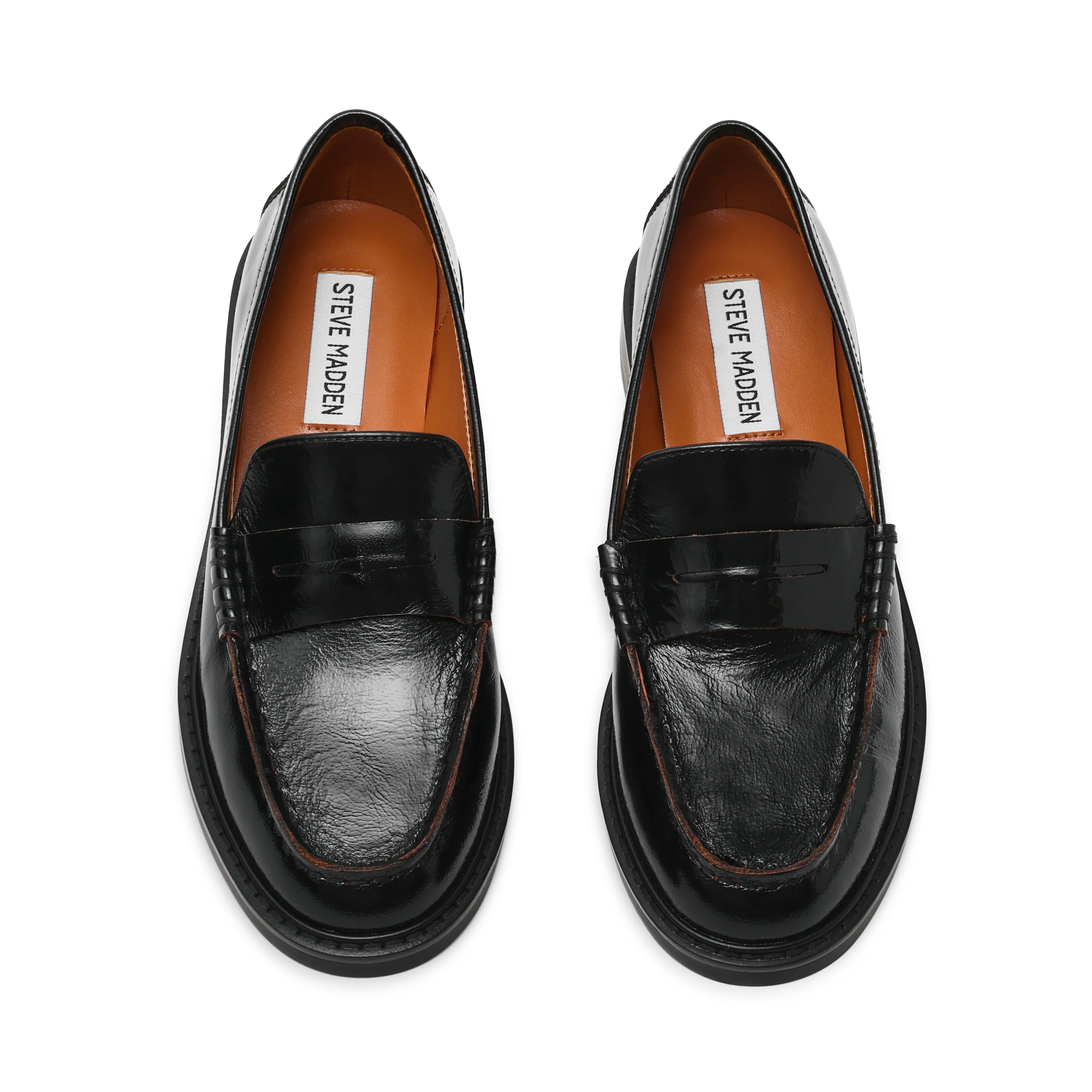 Adison Flat Shoe BLACK LEATHER - Image 3
