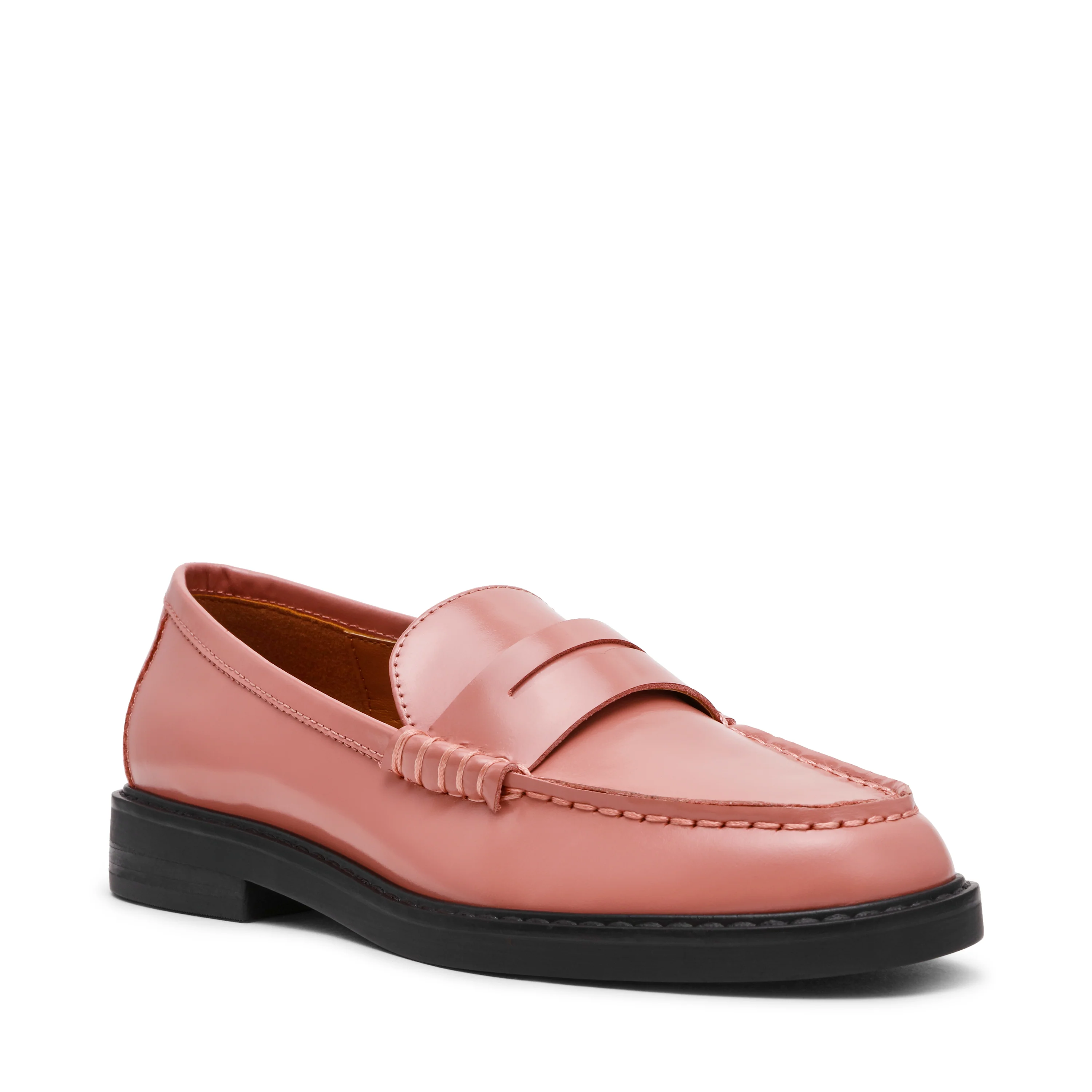 Adison Flat Shoe LT.PNK LEA - Image 2