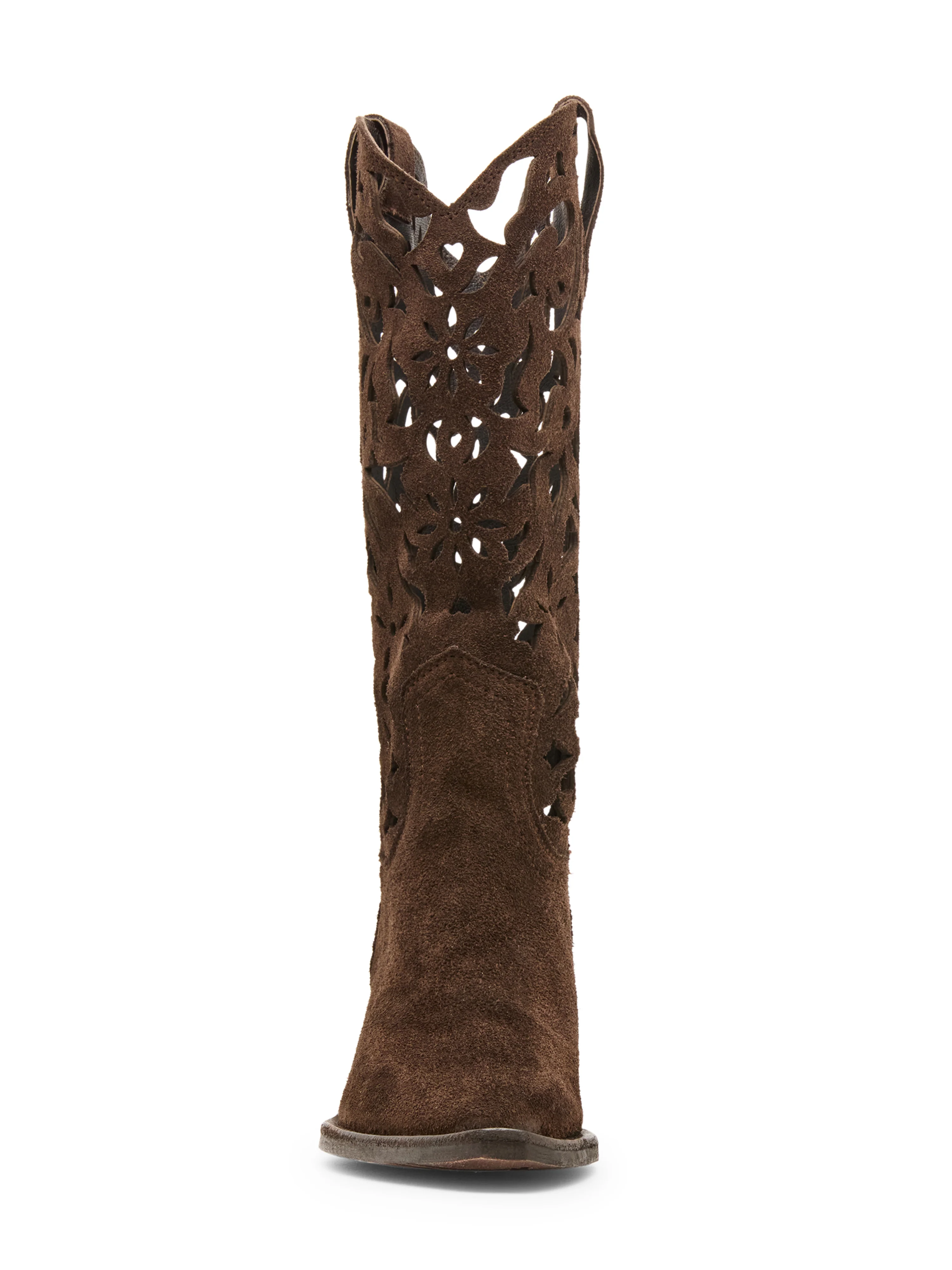Albany-Cutout Boot BROWN SUEDE - Image 3