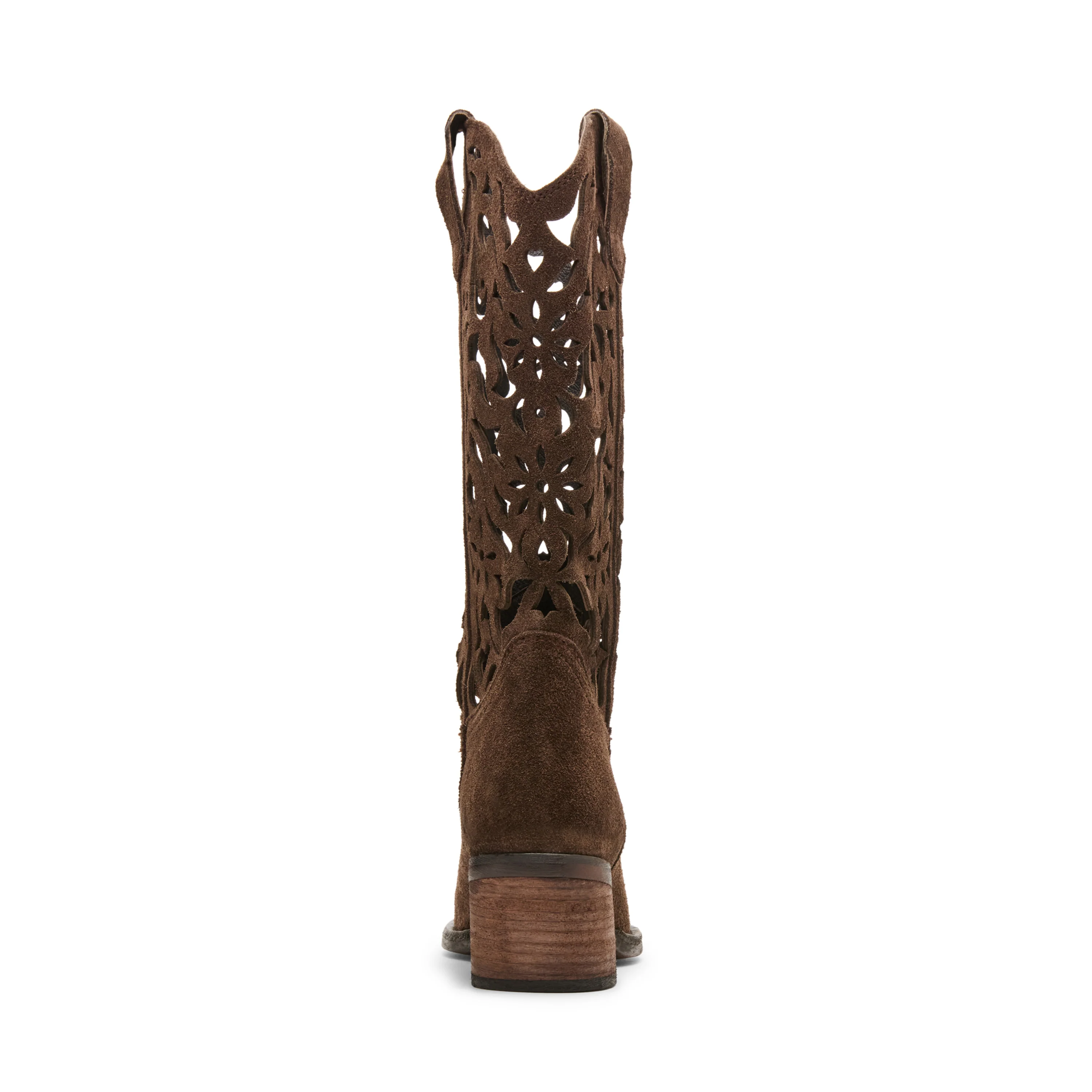 Albany-Cutout Boot BROWN SUEDE - Image 4