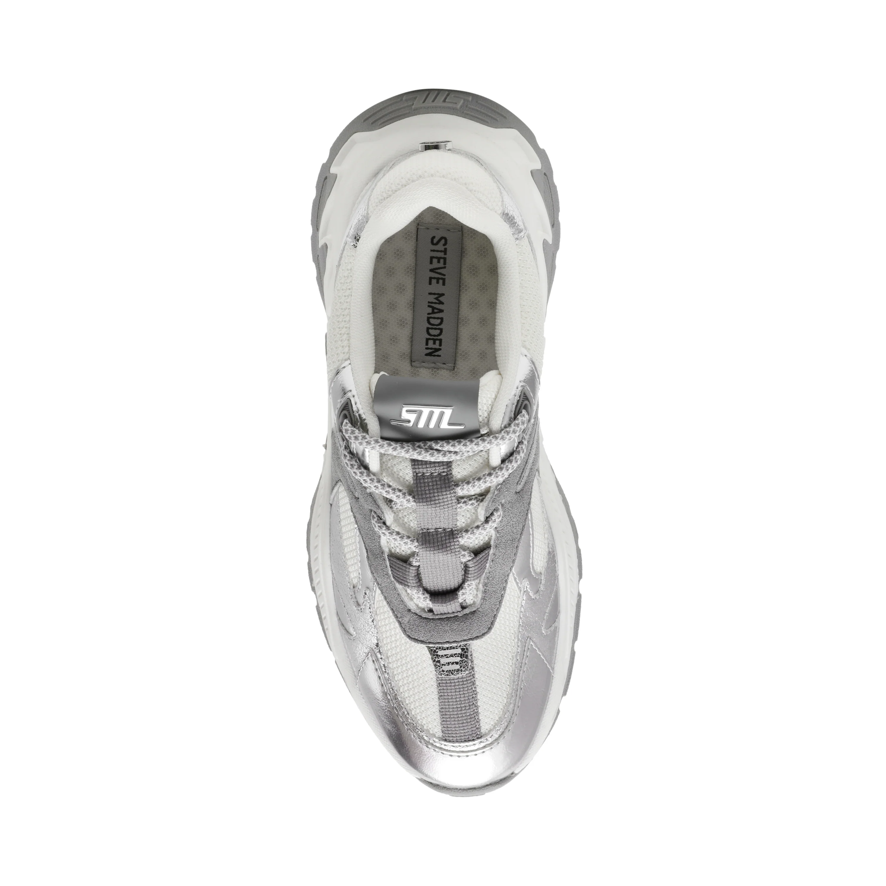 Ample Sneaker SILVER/WHT - Image 6