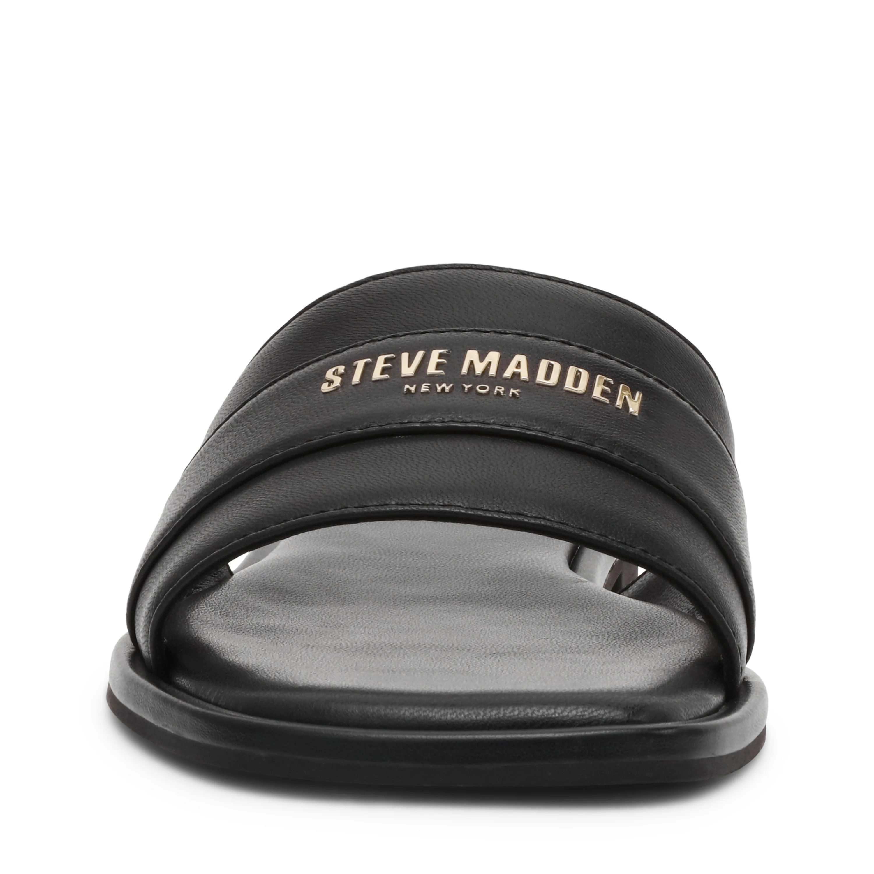 Ashten Sandal BLACK LEATHER - Image 3