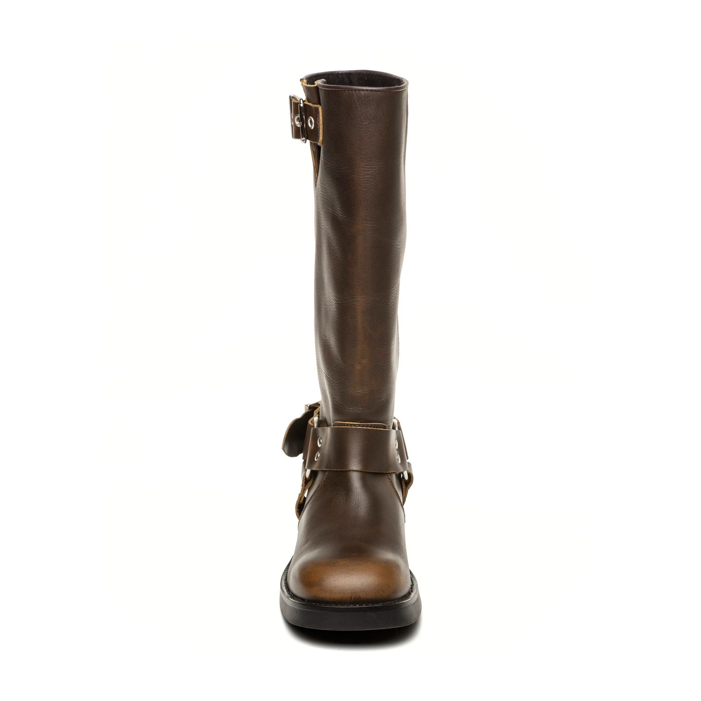 Beau Boot BROWN LEATHER - Image 3