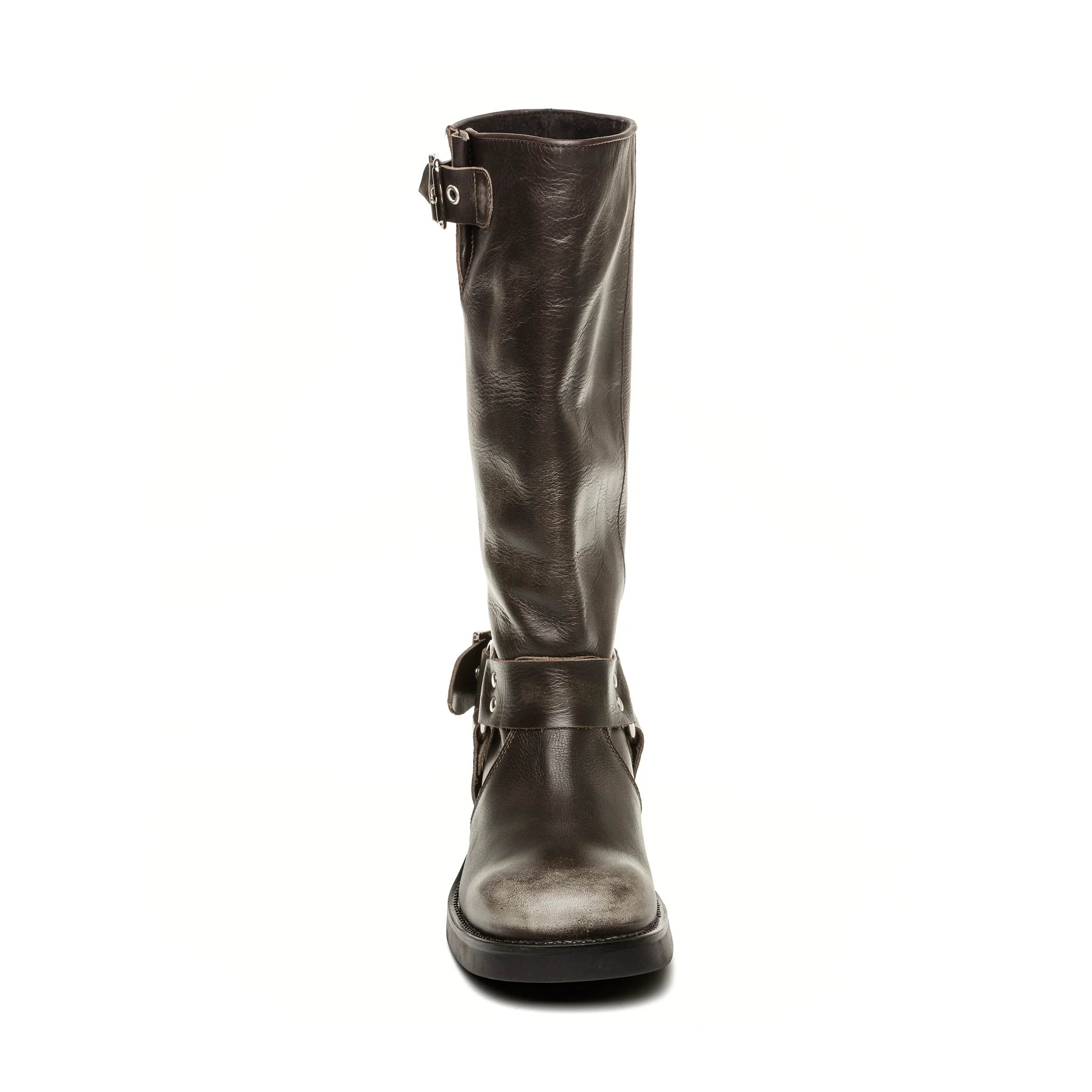 Beau Boot DK GREY LEATHER - Image 3