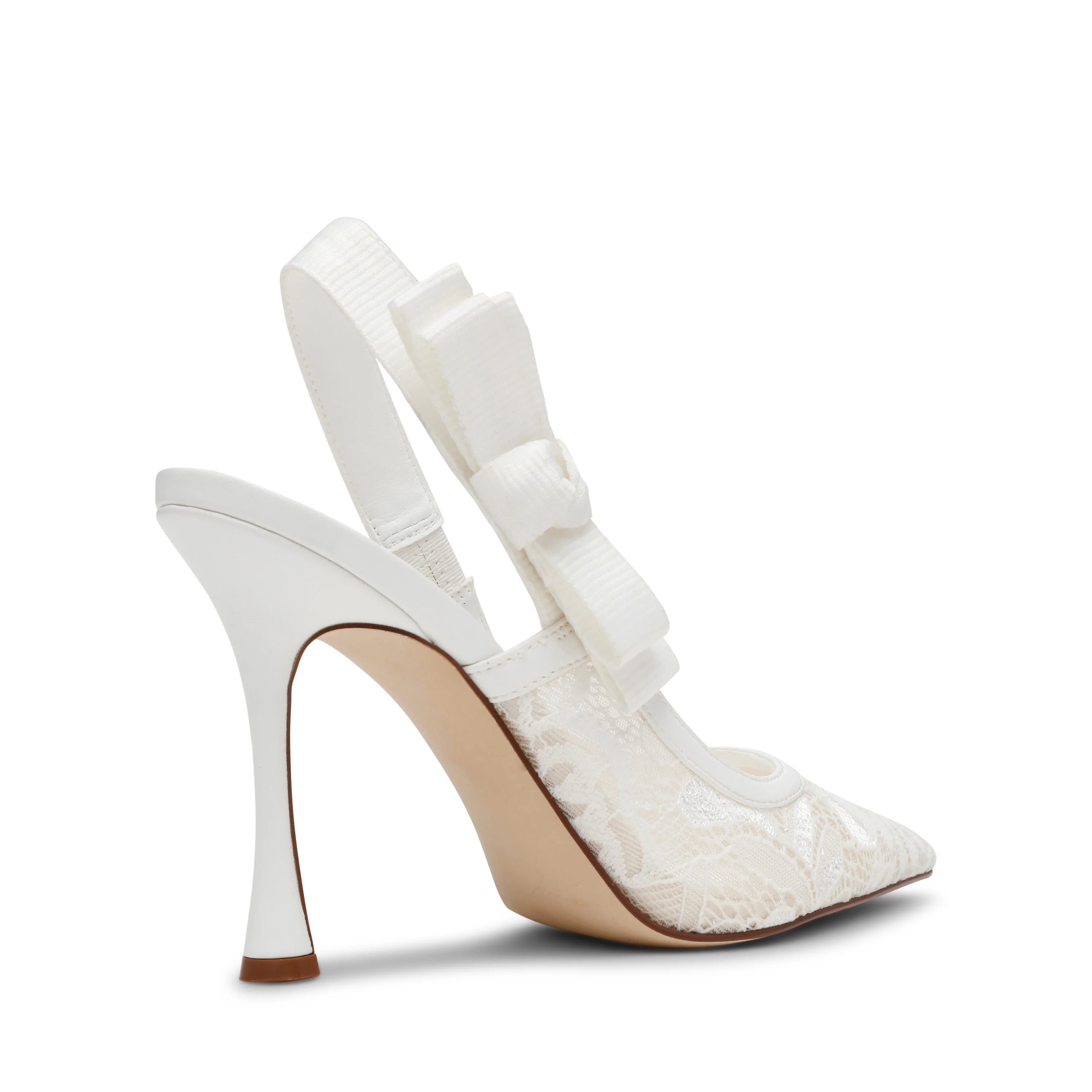 Brylie-L Pump WHT LACE - Image 3