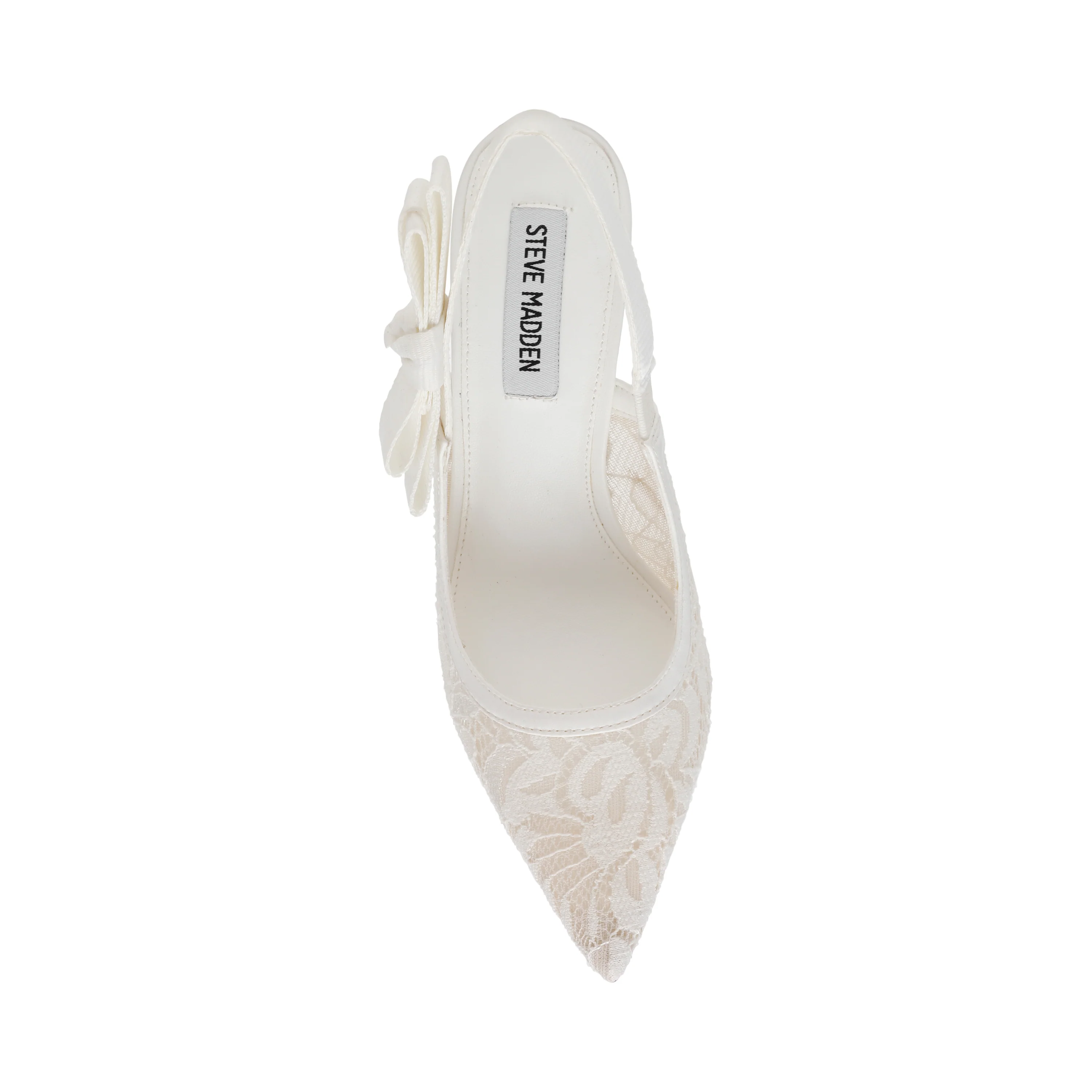Brylie-L Pump WHT LACE - Image 6