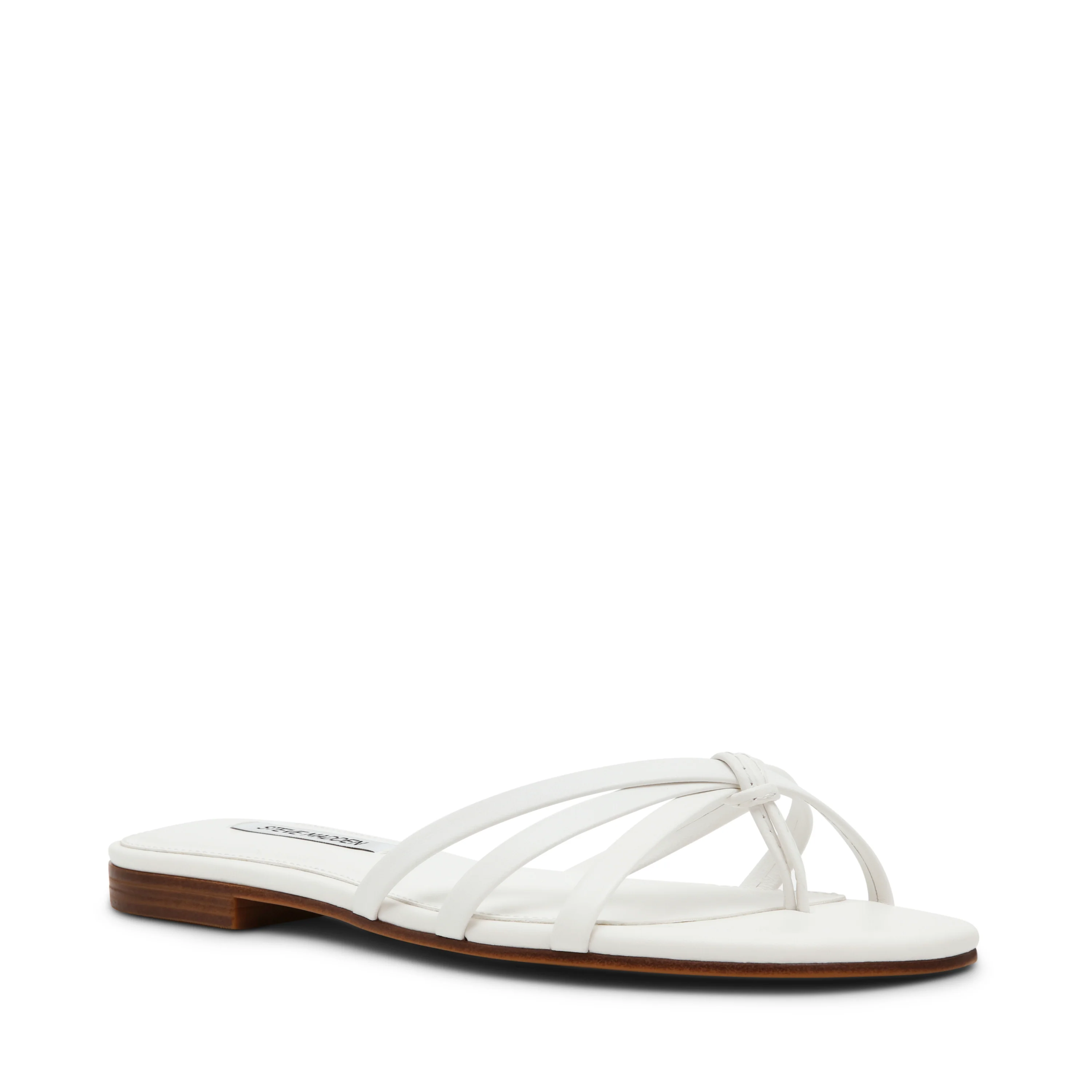 Calissi Sandal WHITE LEATHER - Image 2