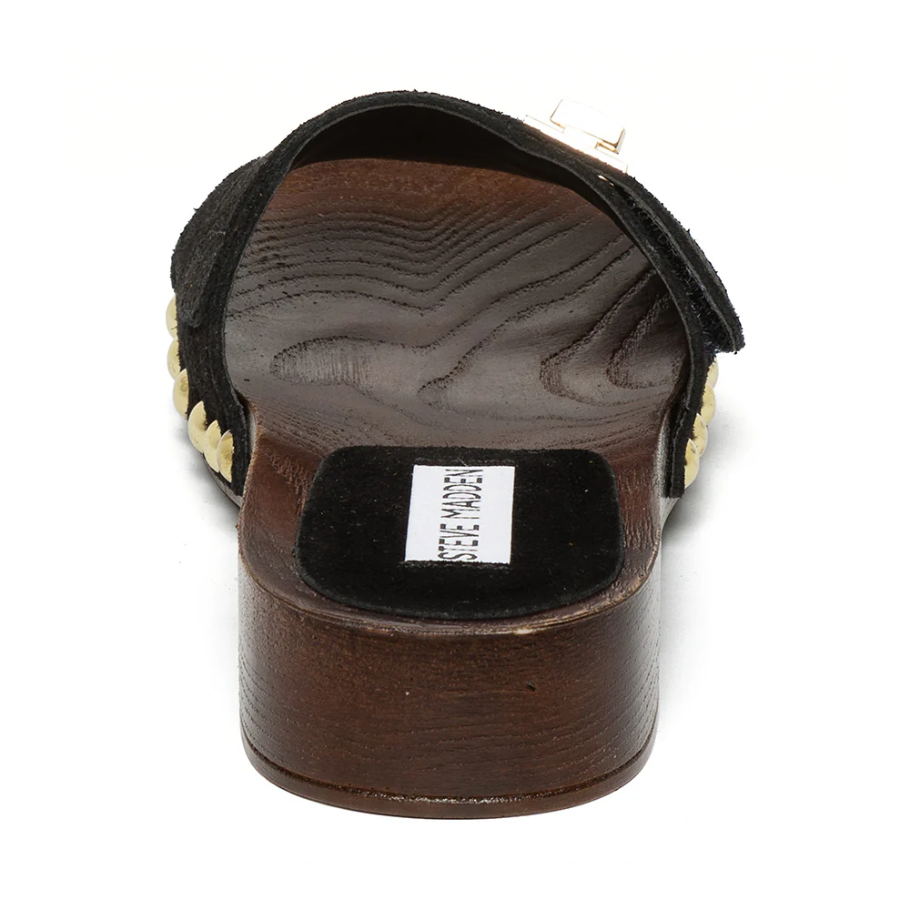 Carrmen Sandal BLACK SUED - Image 4