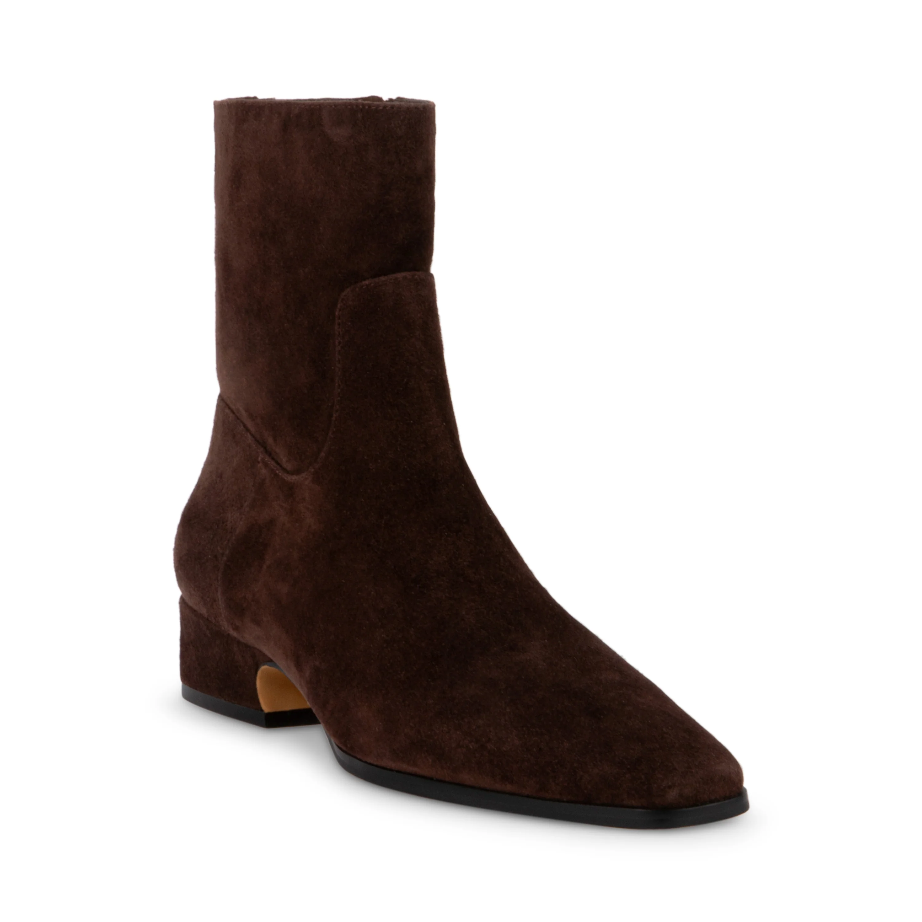 Dusty Bootie CHOCOLATE BROWN SUEDE - Image 2