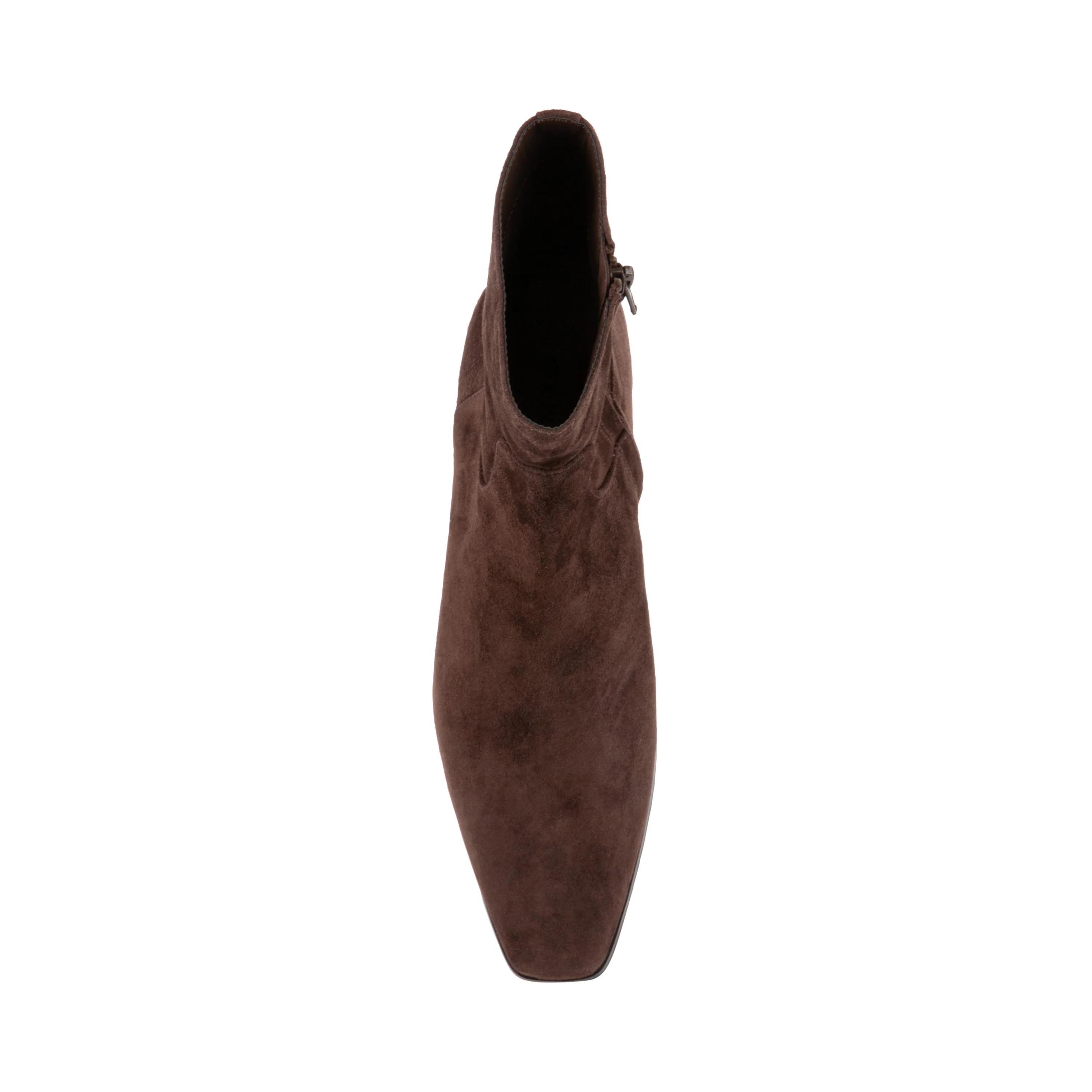 Dusty Bootie CHOCOLATE BROWN SUEDE - Image 5