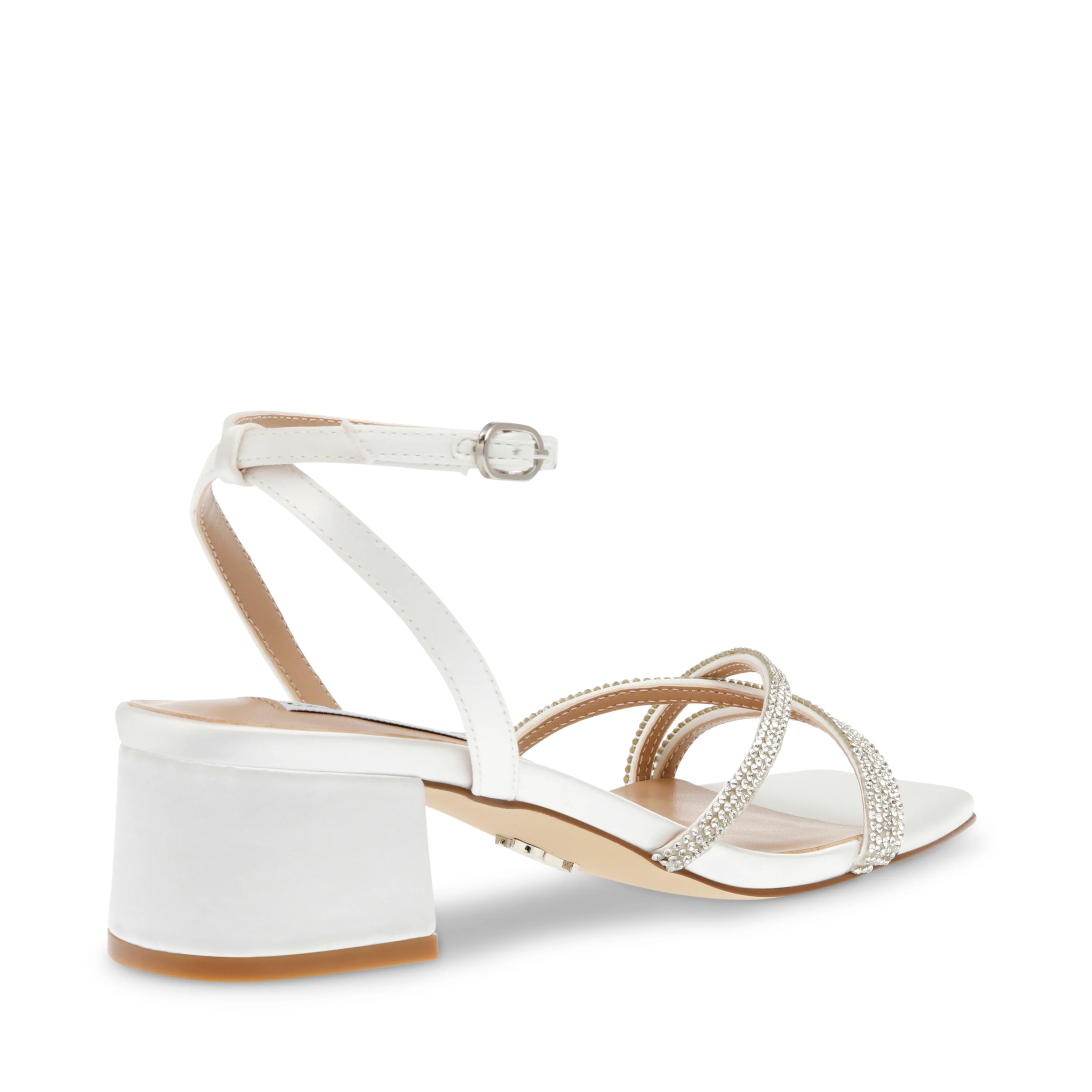 Gabby Sandal IVORY SATIN - Image 3