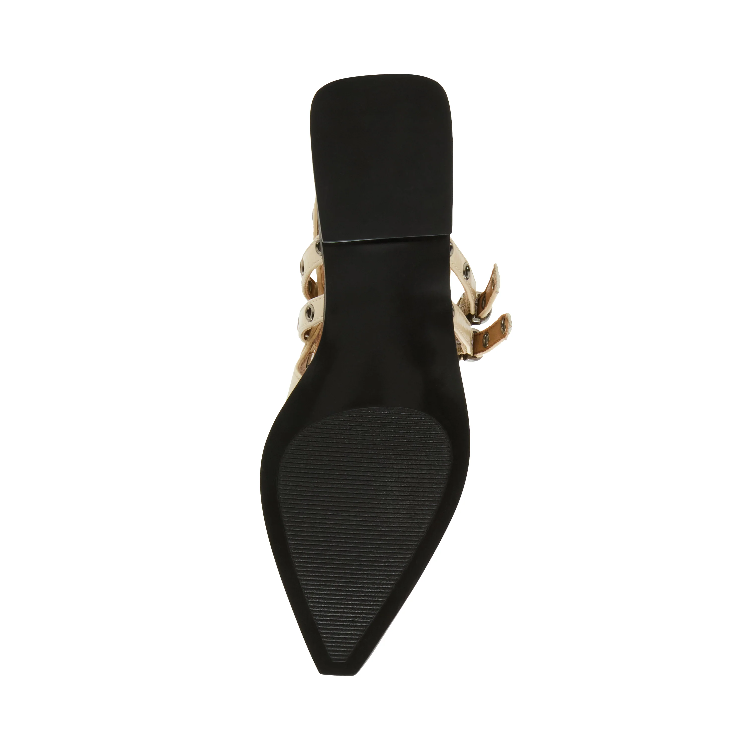 Galanti Flat Shoe BONE PATENT - Image 7