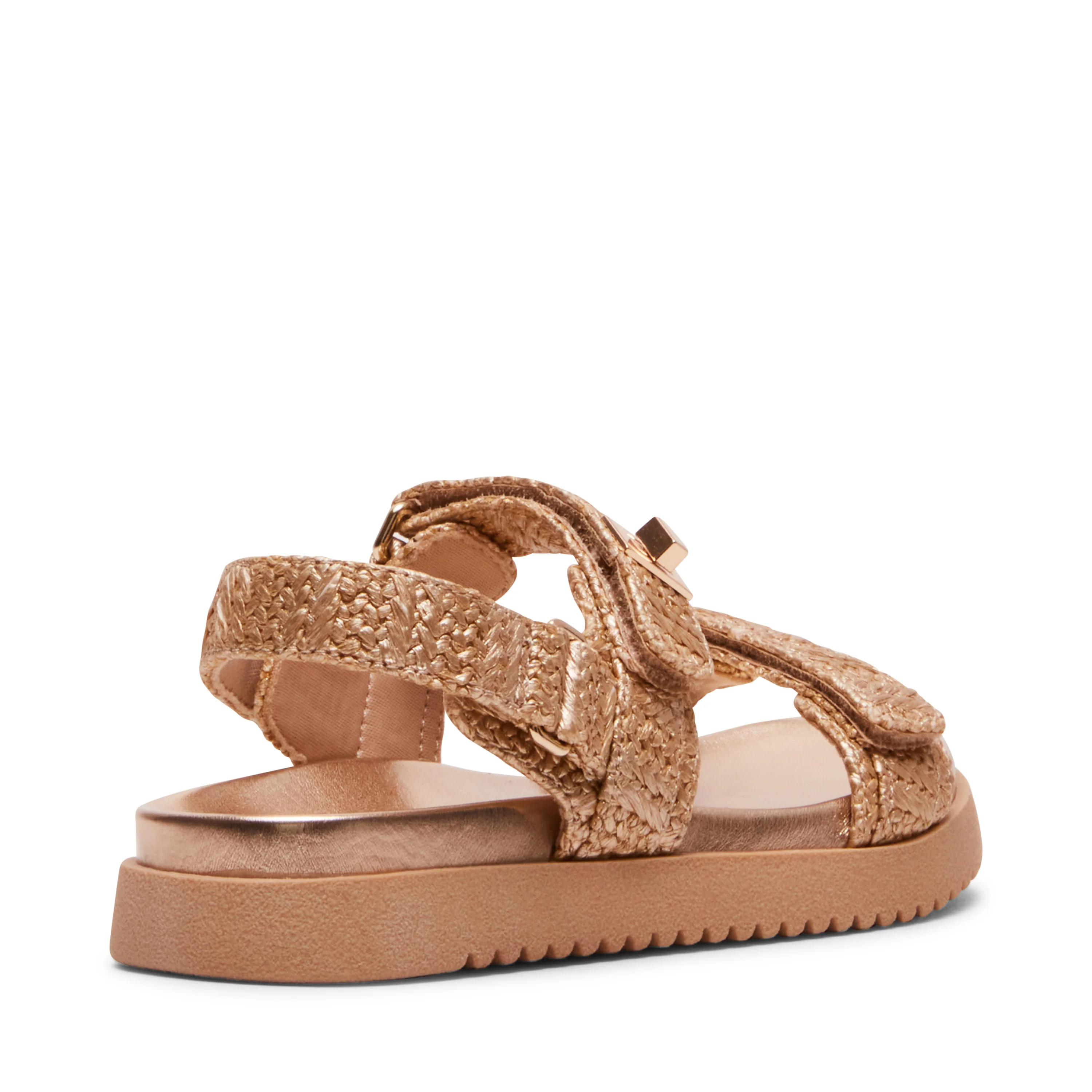 Jmona Sandal GOLD RAFFIA - Image 5