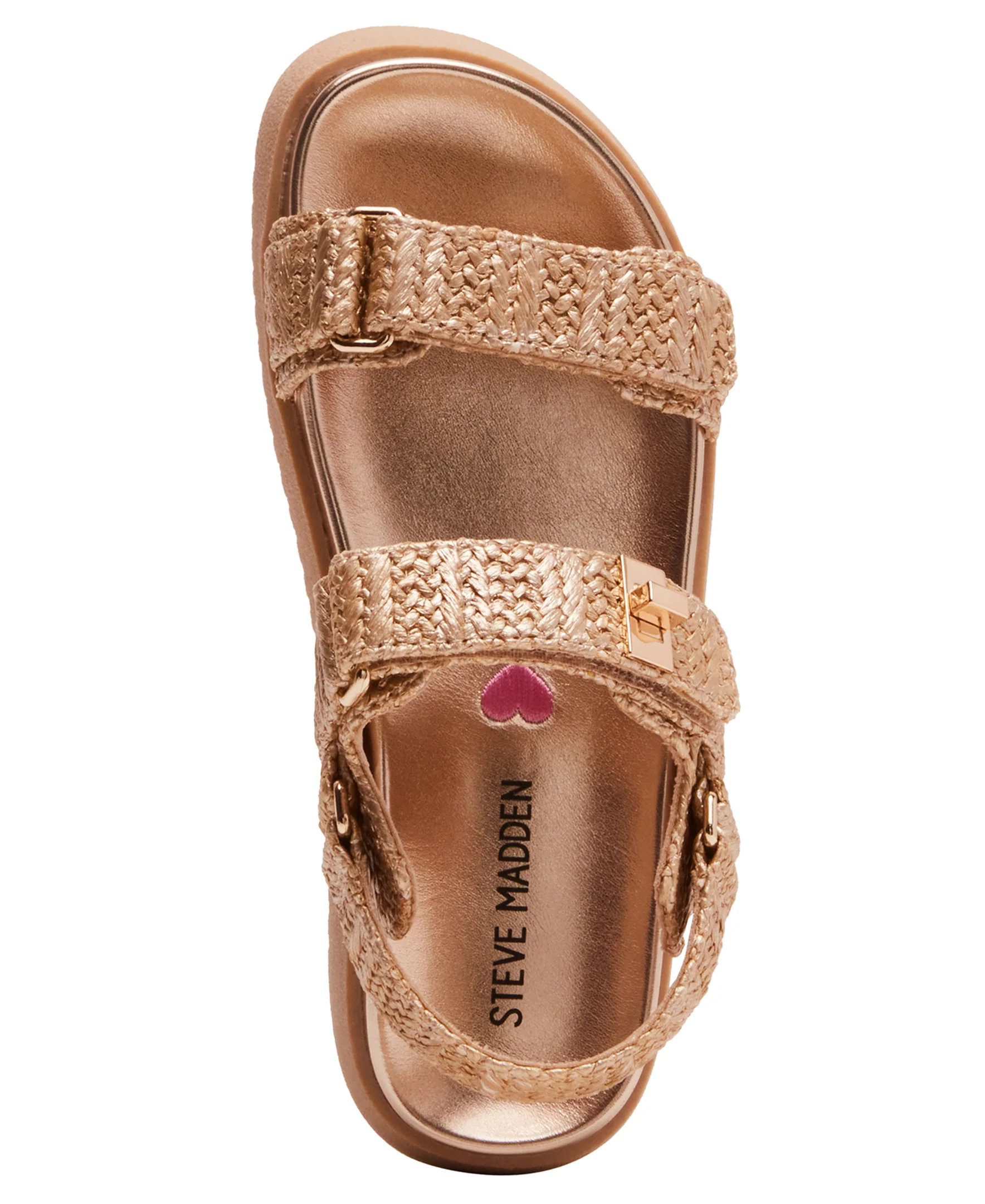 Jmona Sandal GOLD RAFFIA - Image 6