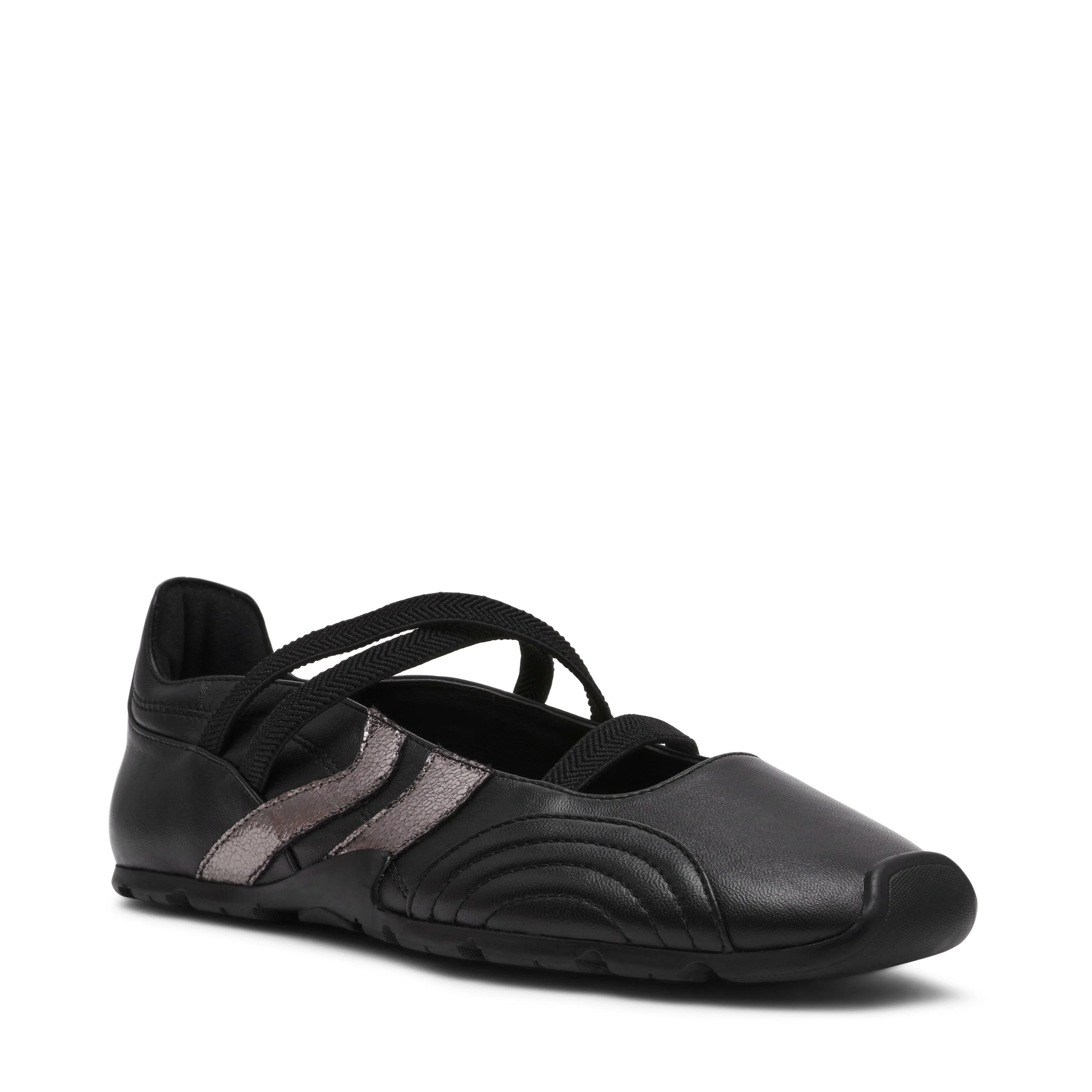 Joisie Sneaker BLACK LEATHER - Image 2