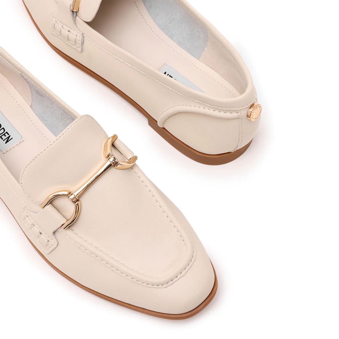 Keli Flat Shoe BONE LEATHER - Image 5