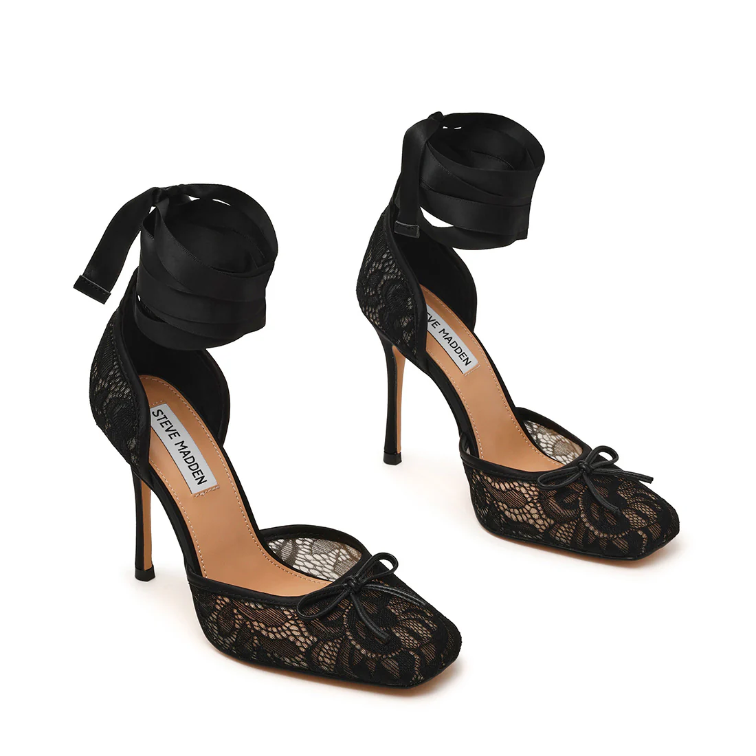 Larina Pump BLACK LACE - Image 2