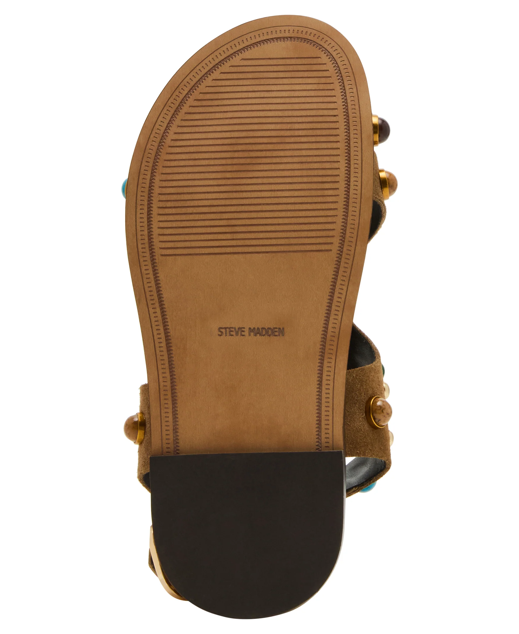 Linear Sandal TAUPE SUEDE - Image 7