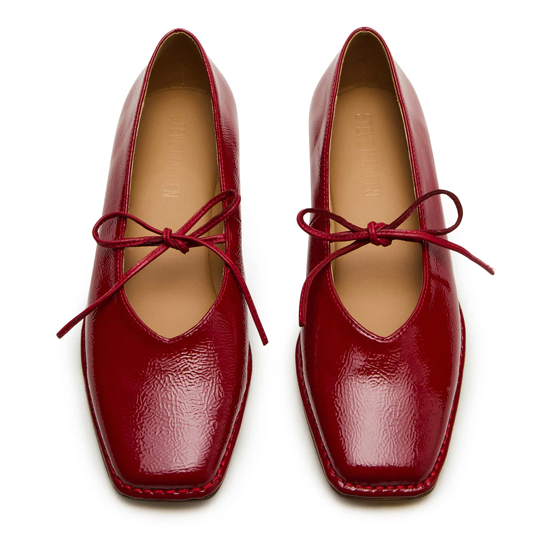 Lola Flat Shoe RED PATENT - Image 3