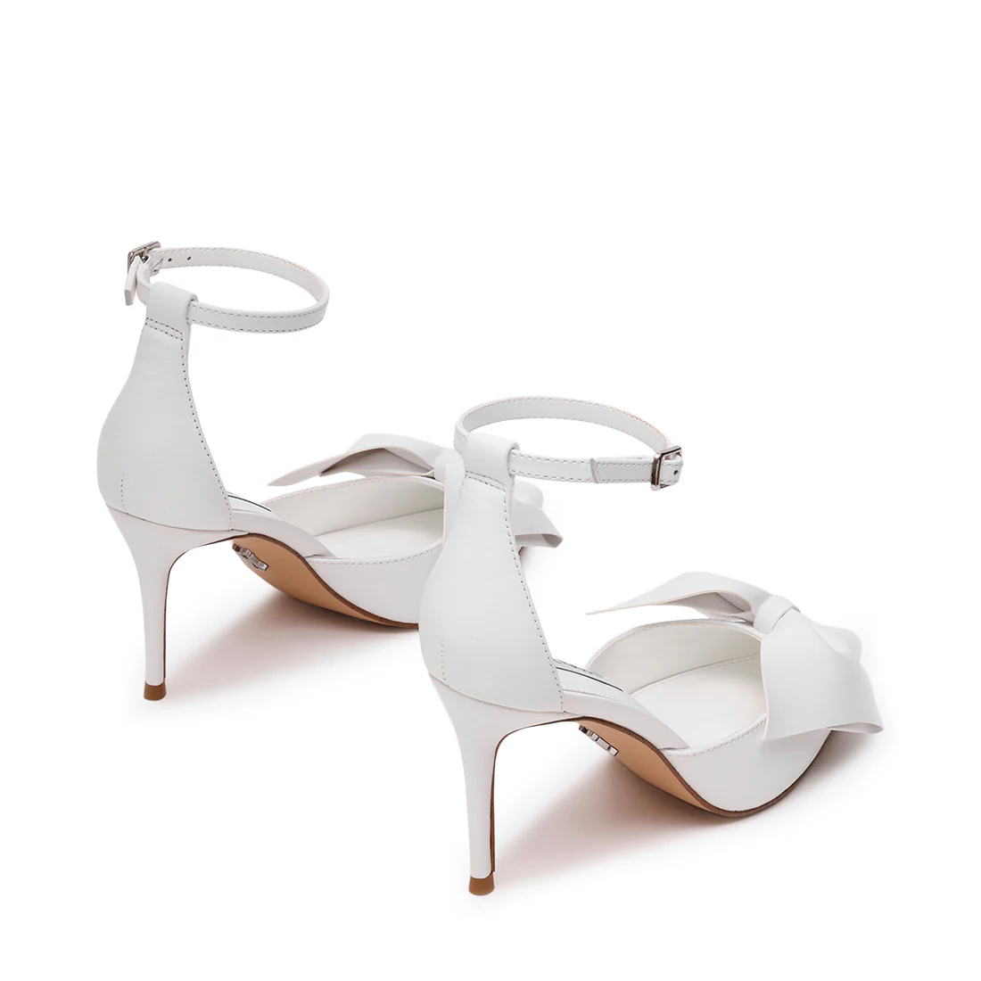 Lorina Sandal BRIGHT WHT LEATHER - Image 4