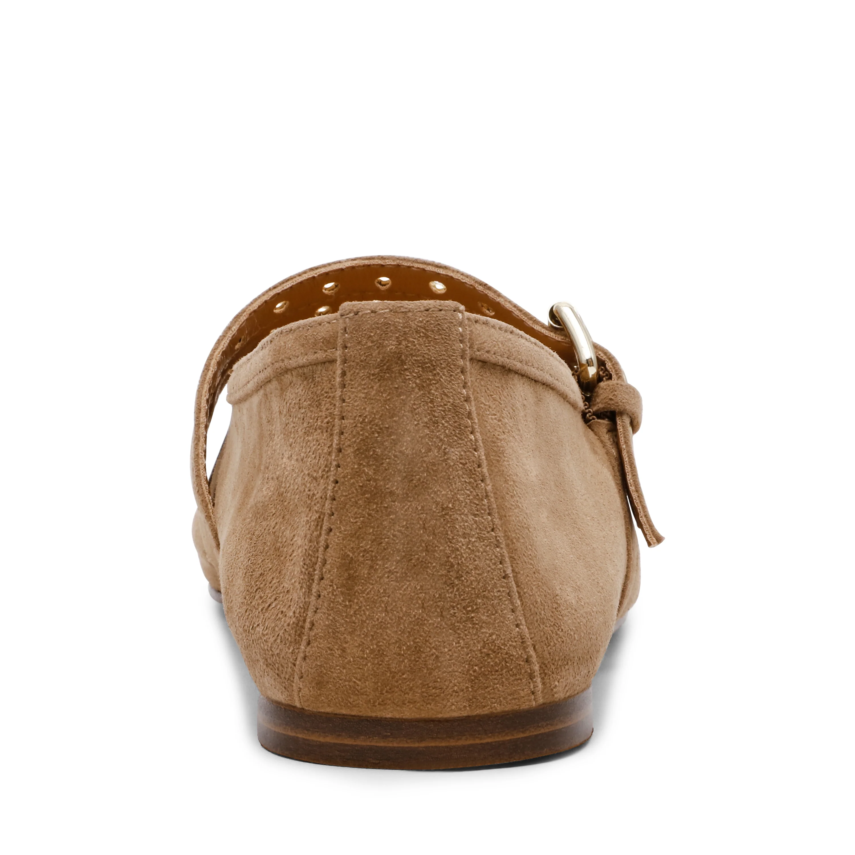 Lydia Flat Shoe TAUPE SUEDE - Image 4