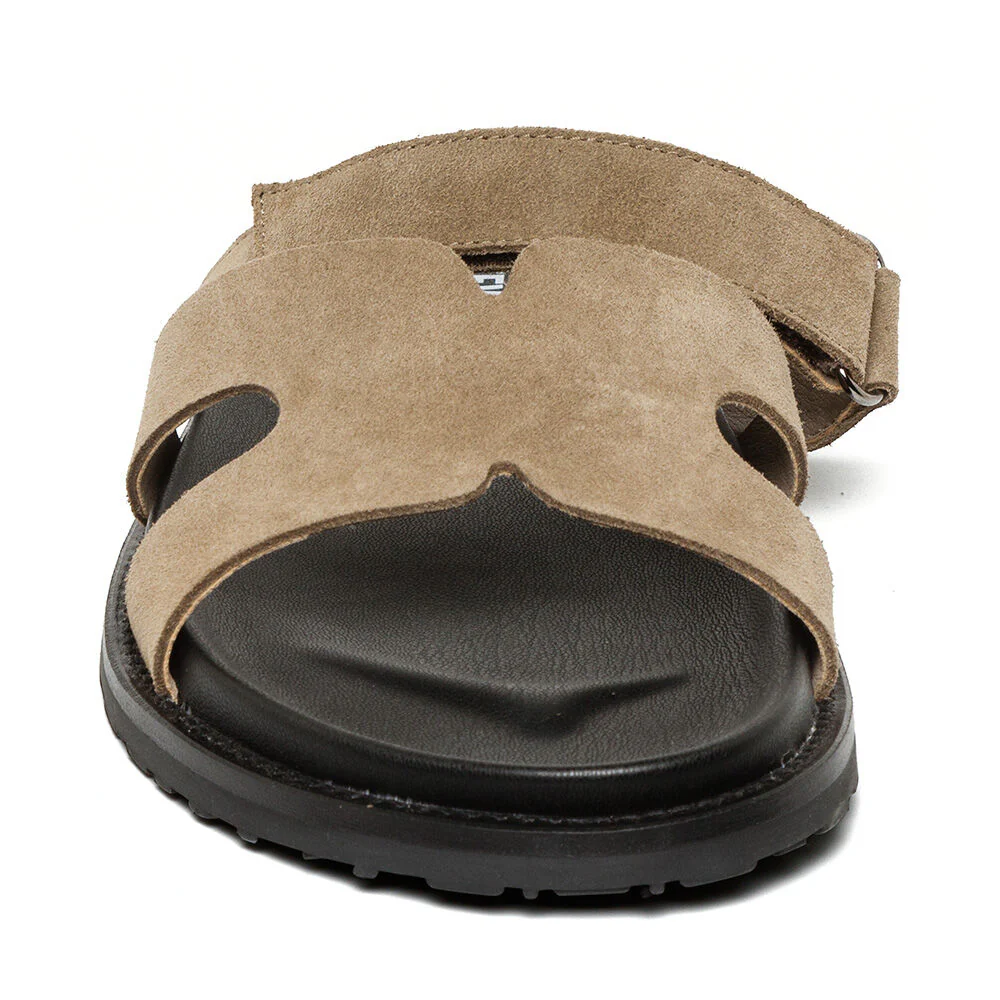 Manu Slide TAUPE SUEDE - Image 3