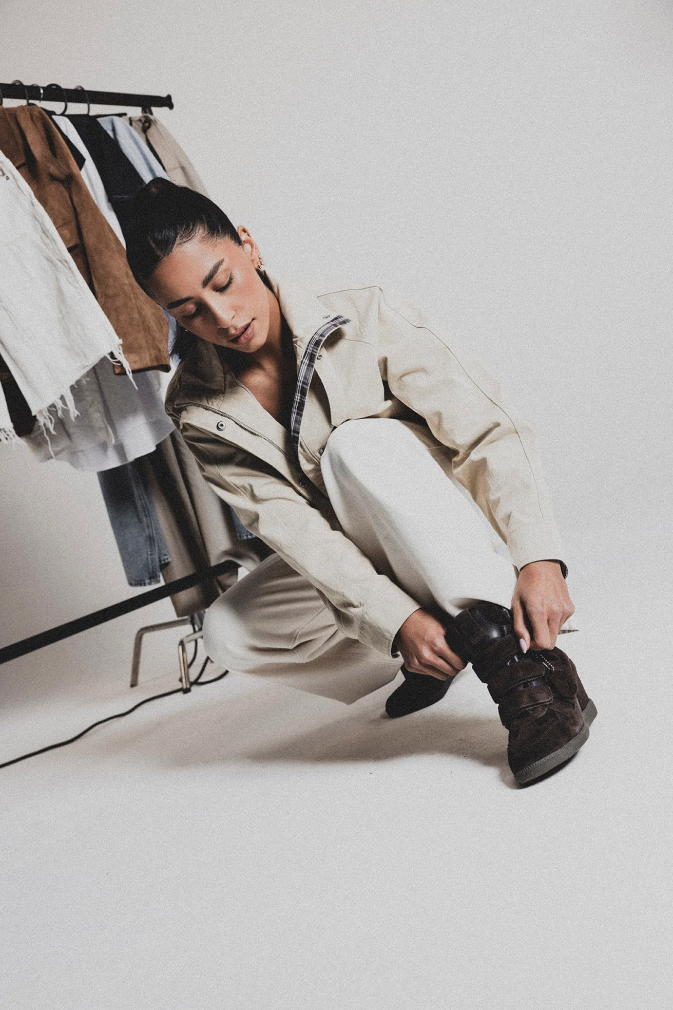 Mavis Sneaker BROWN SUEDE - Image 7
