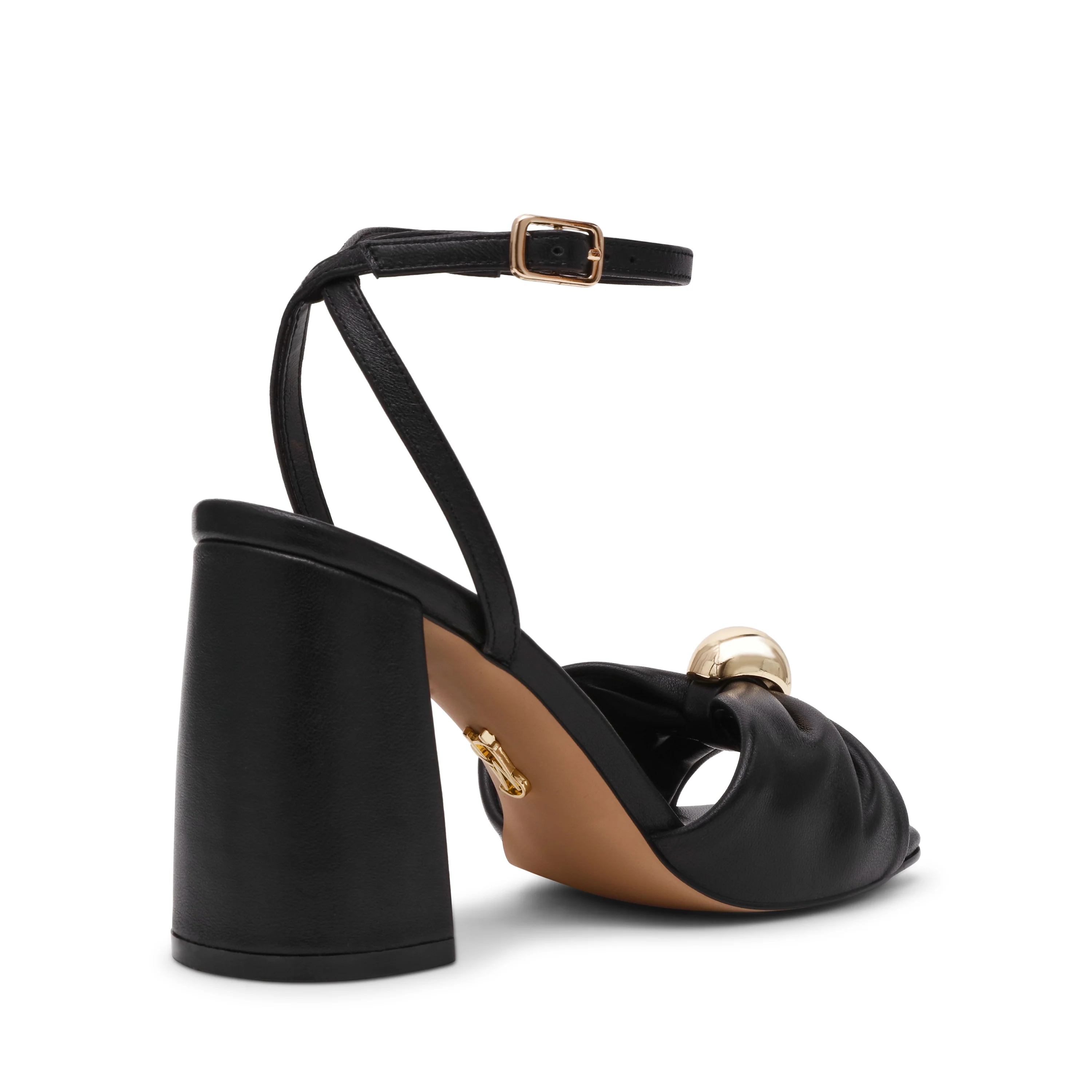 Meladi Sandal BLACK LEATHER - Image 5