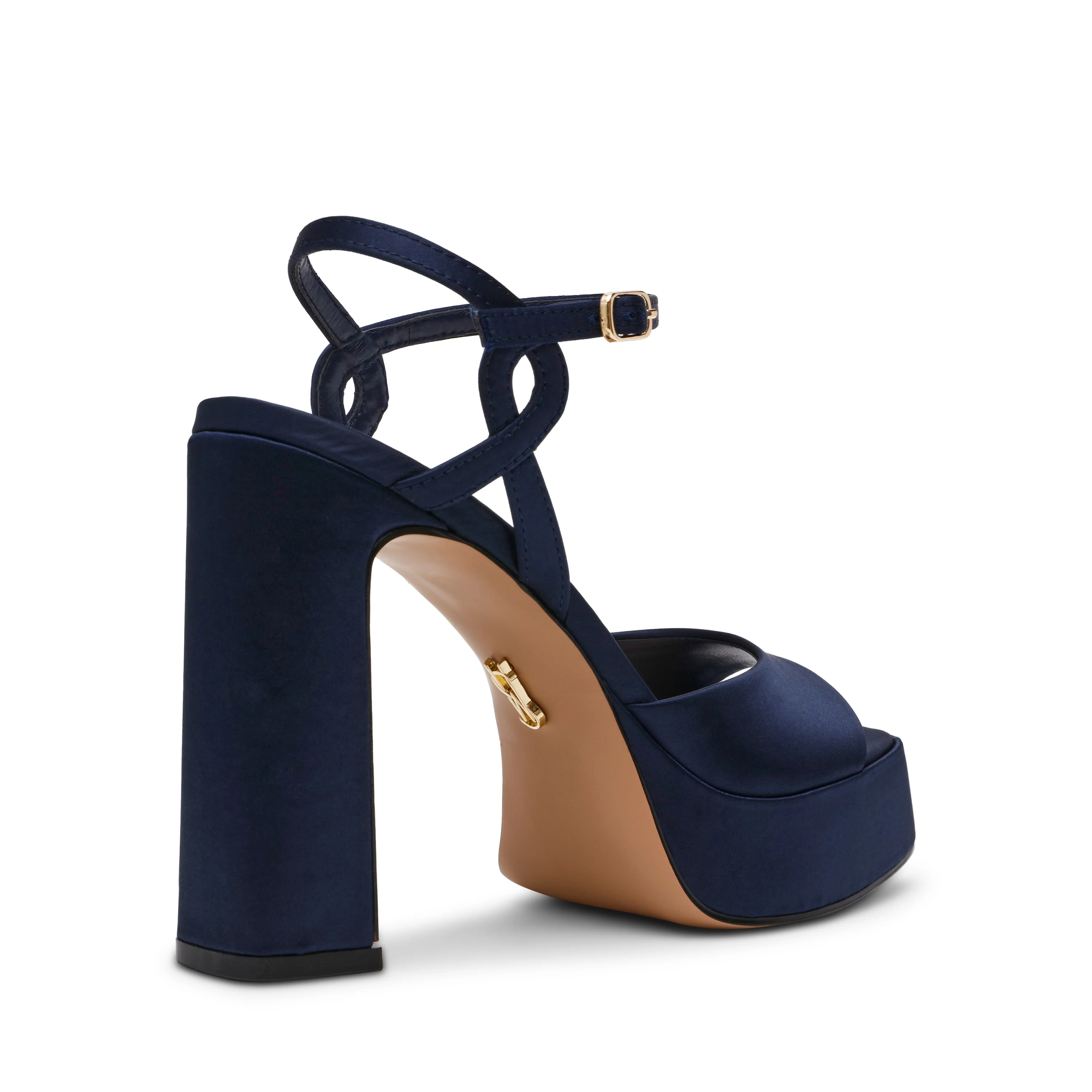 Miliana Sandal BLUE SATIN - Image 5