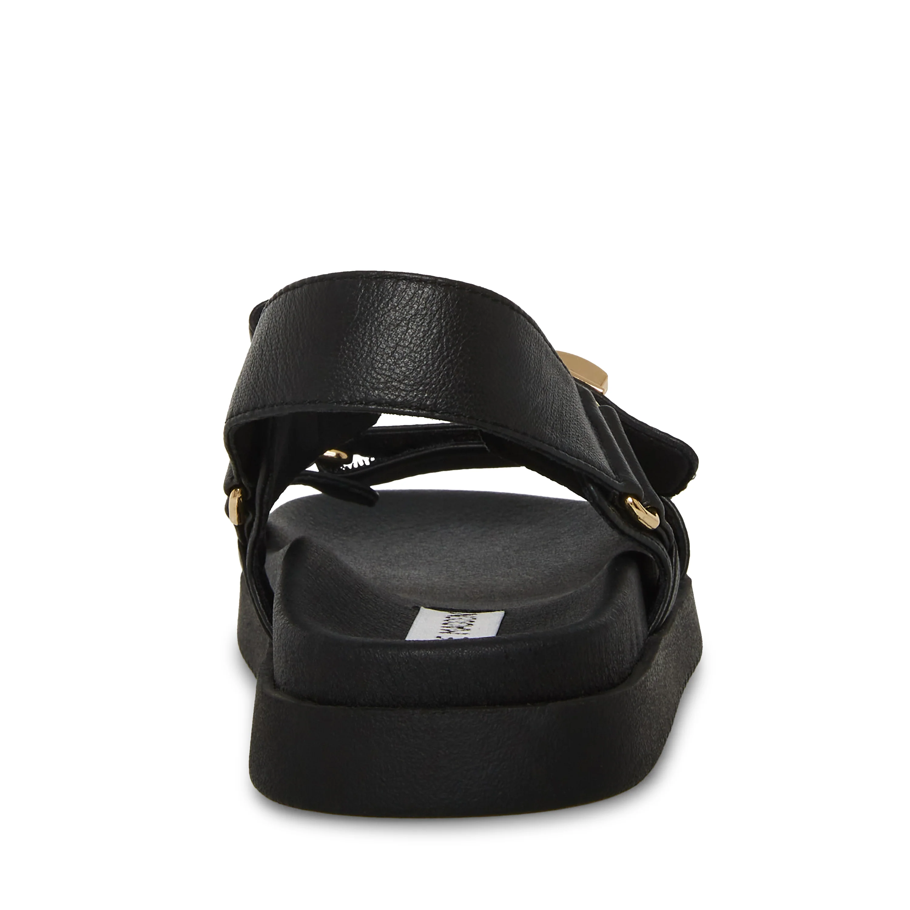 Mona Sandal BLACK LEATHER - Image 4