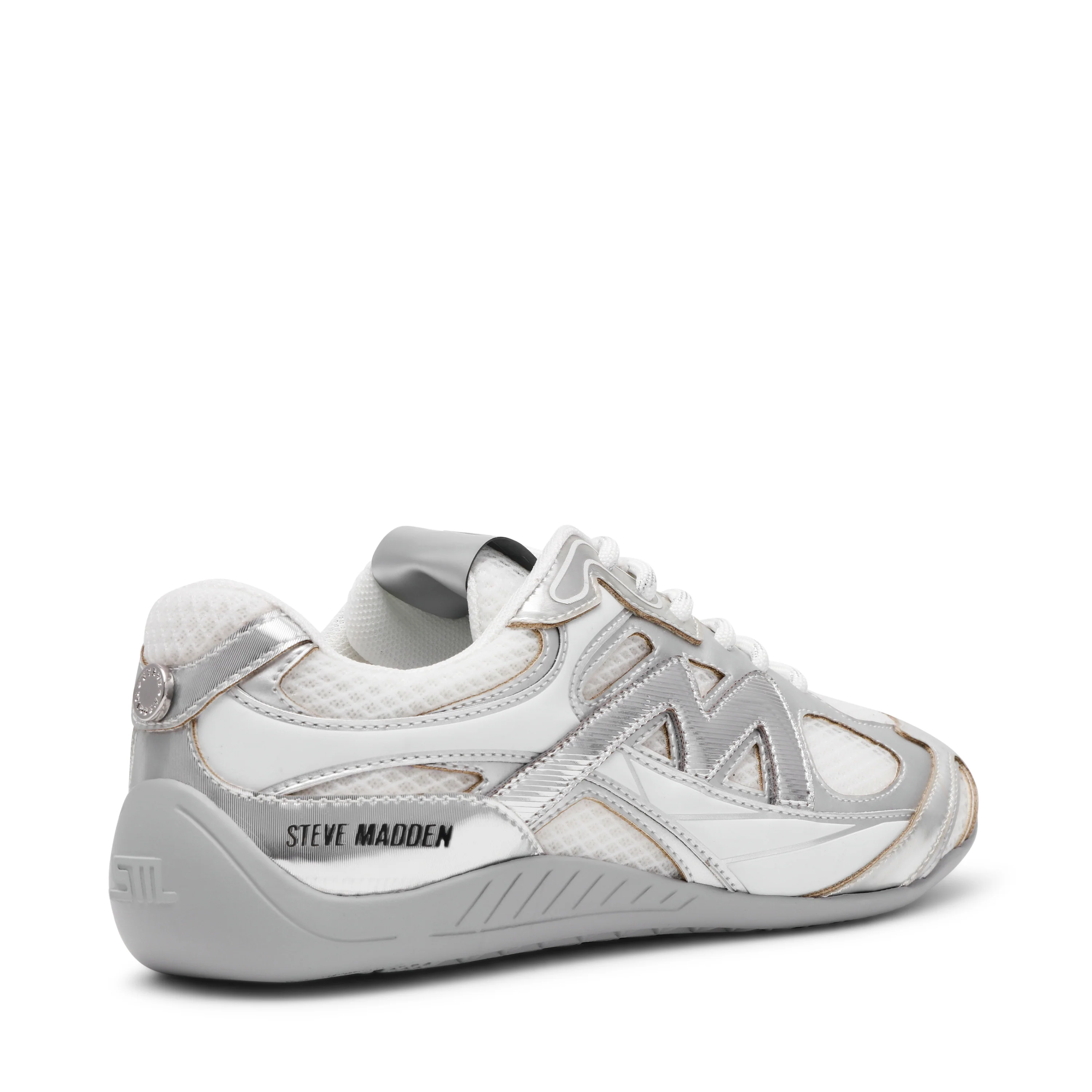 Rally Time Sneaker WHITE/SILVER - Image 5
