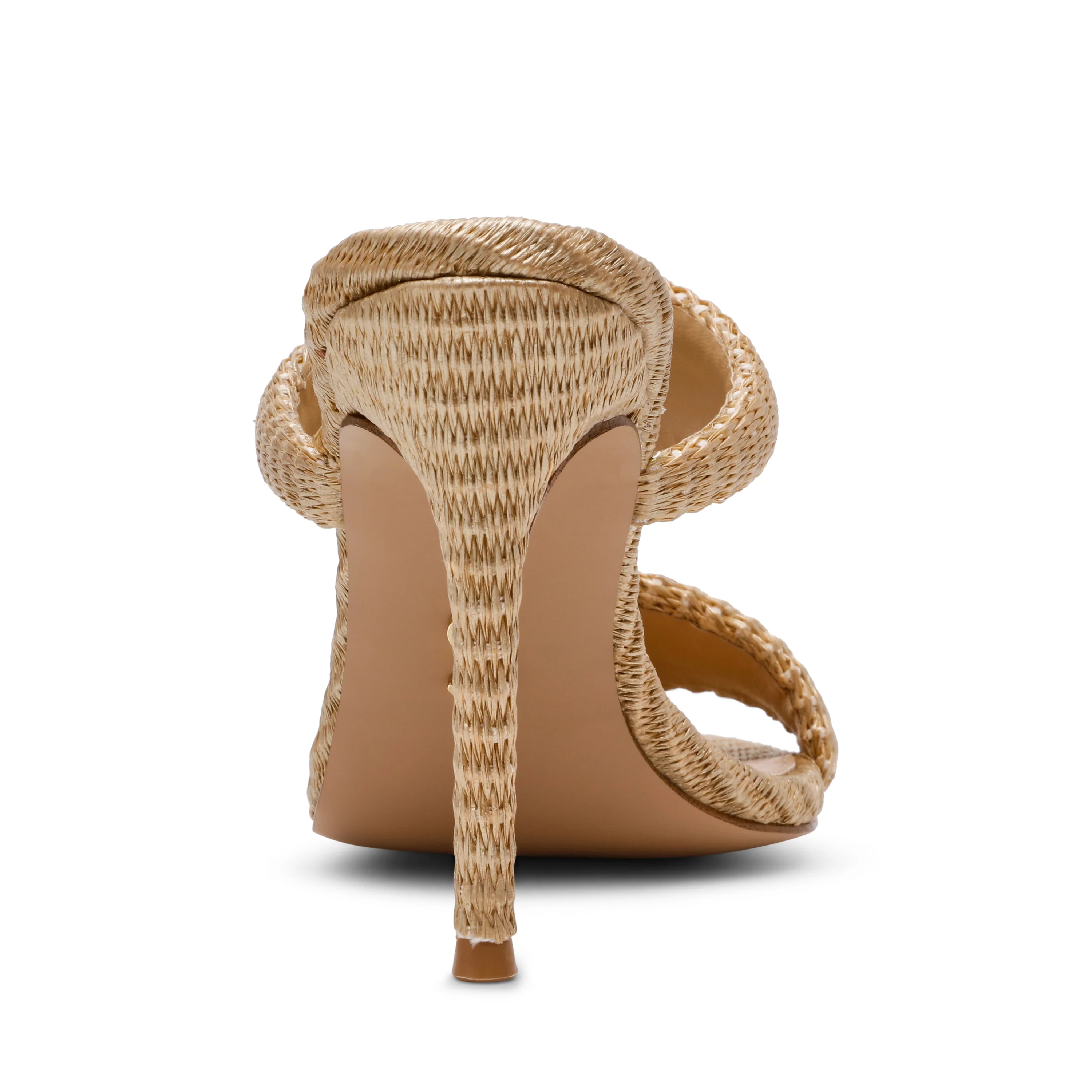 Saturn-CN Sandal GOLD RAFFIA - Image 4