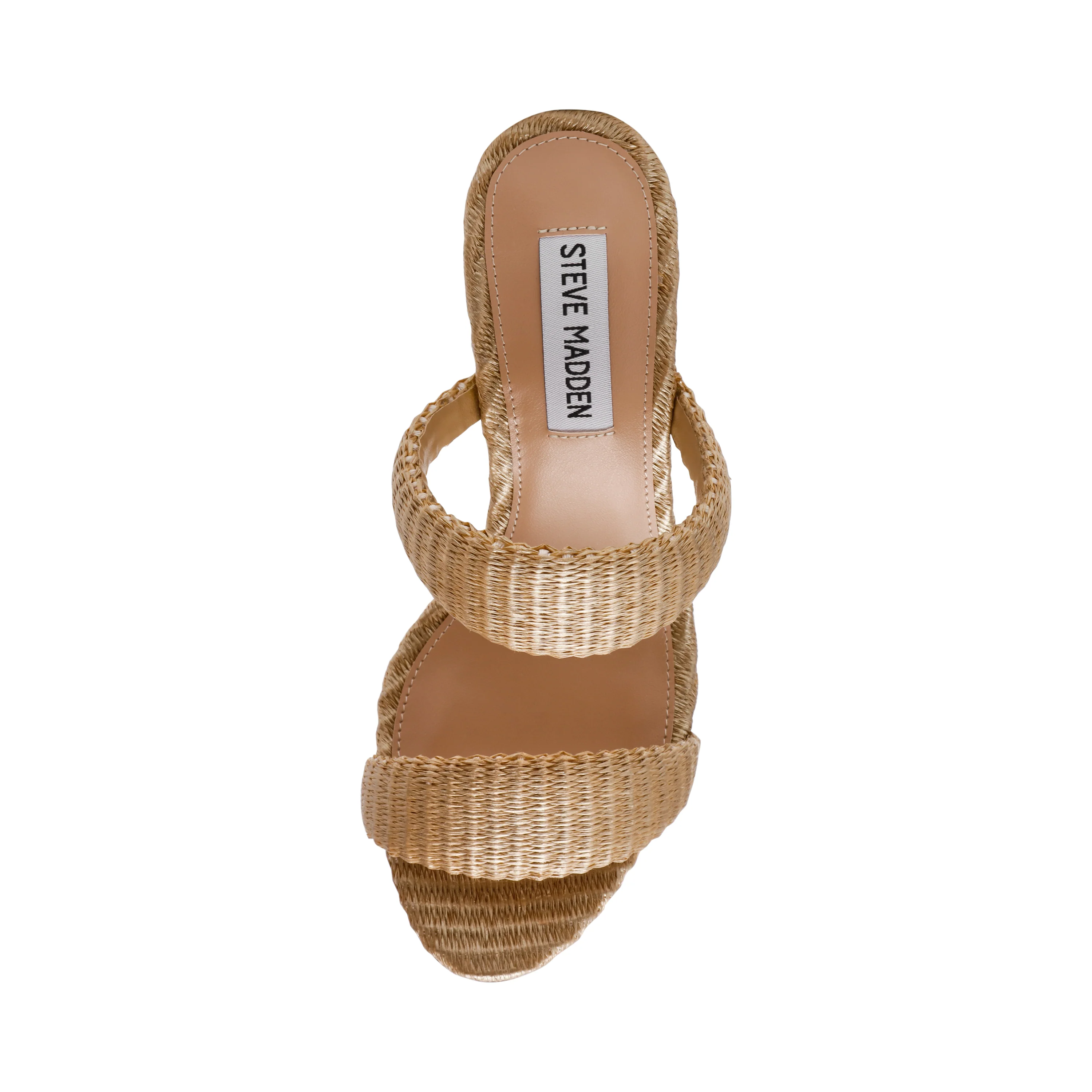Saturn-CN Sandal GOLD RAFFIA - Image 6