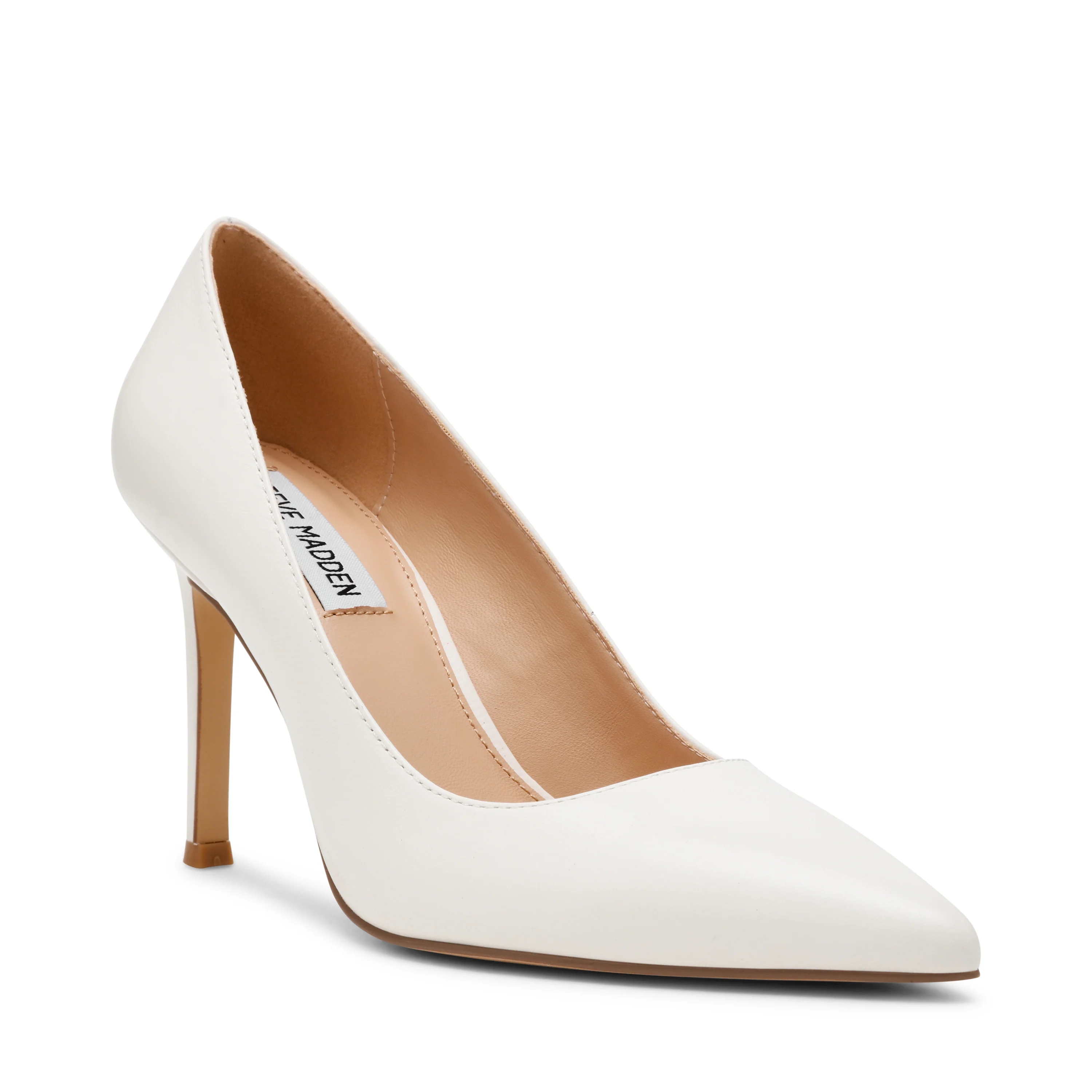 Secured Pump WHITE LEATHER - Image 2