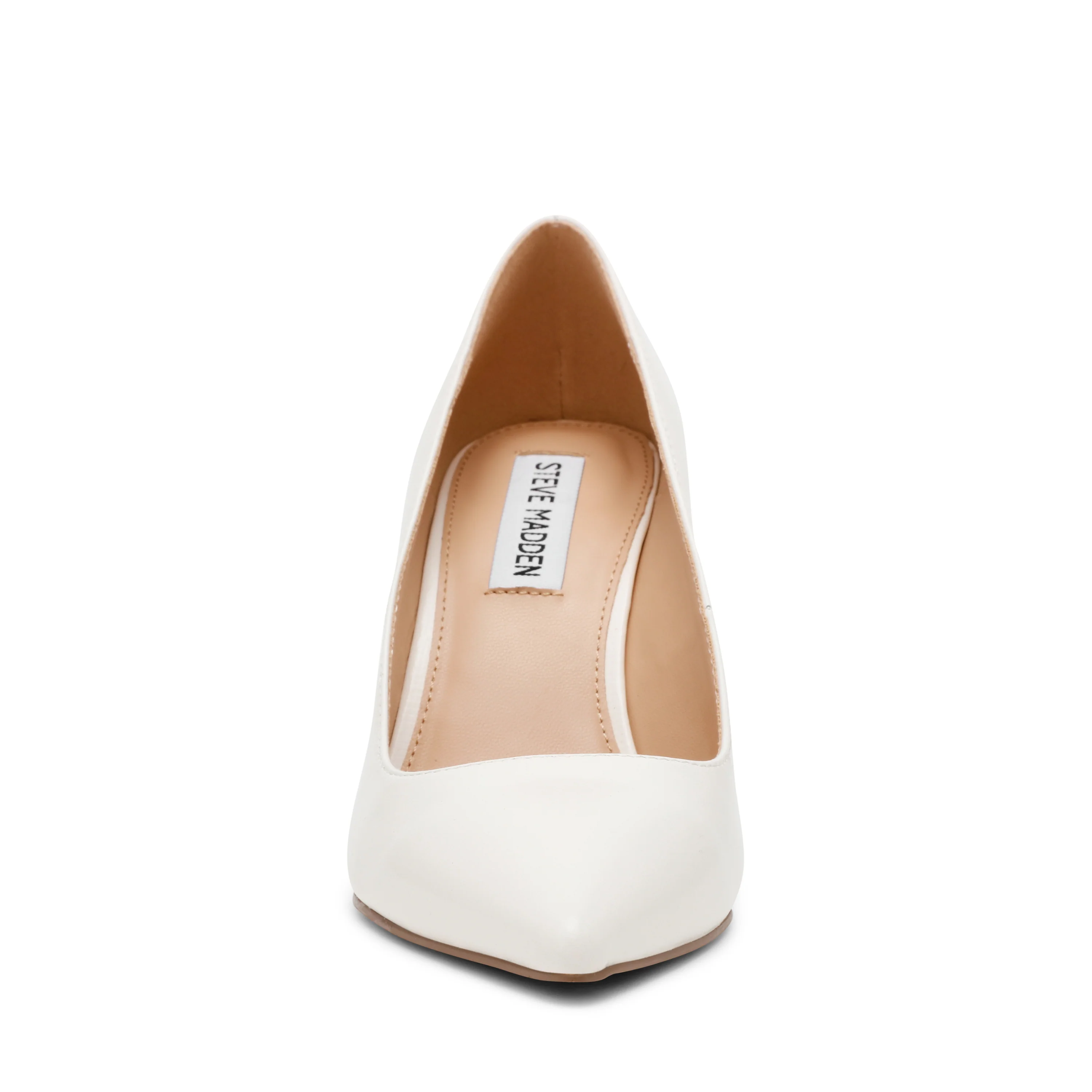 Secured Pump WHITE LEATHER - Image 3