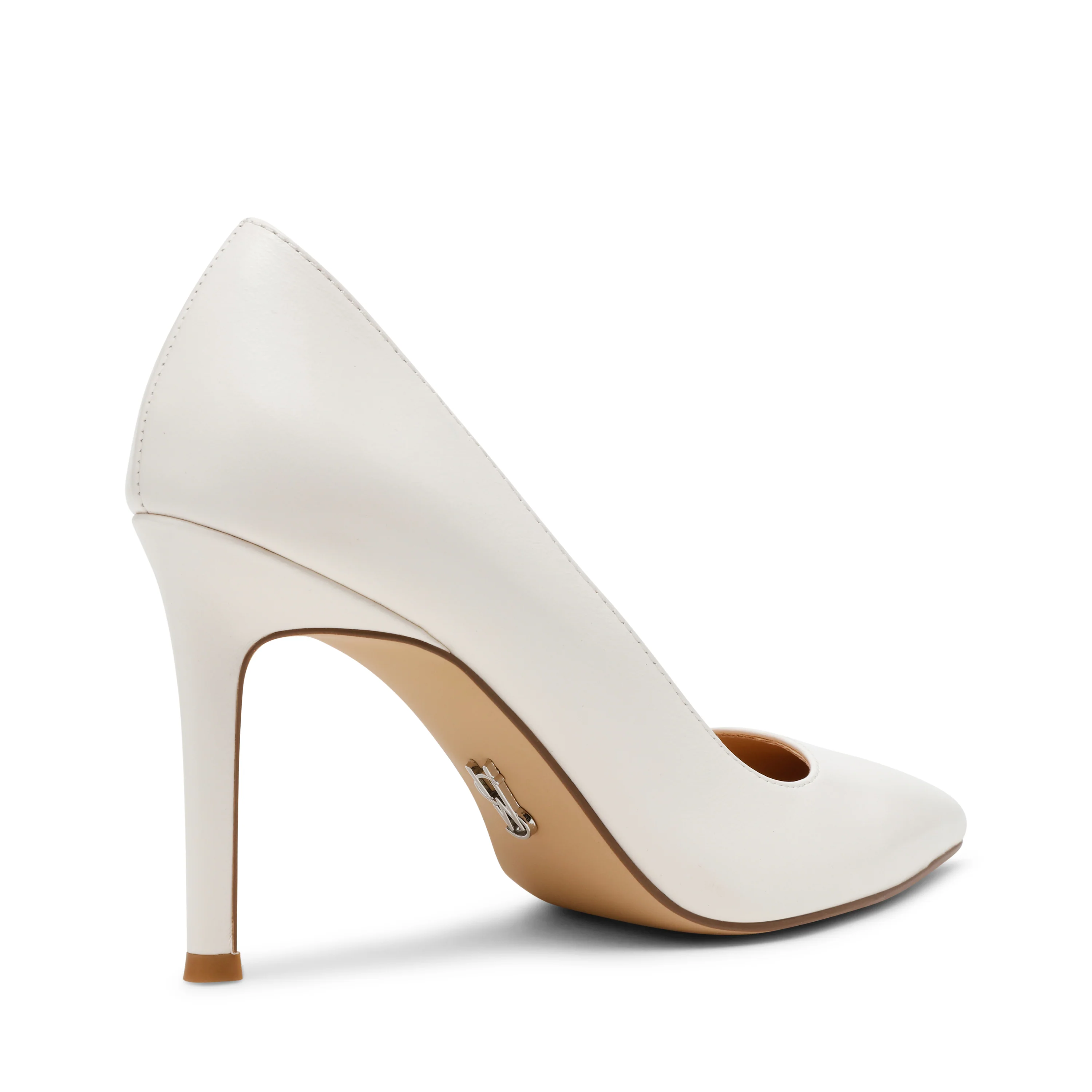 Secured Pump WHITE LEATHER - Image 5
