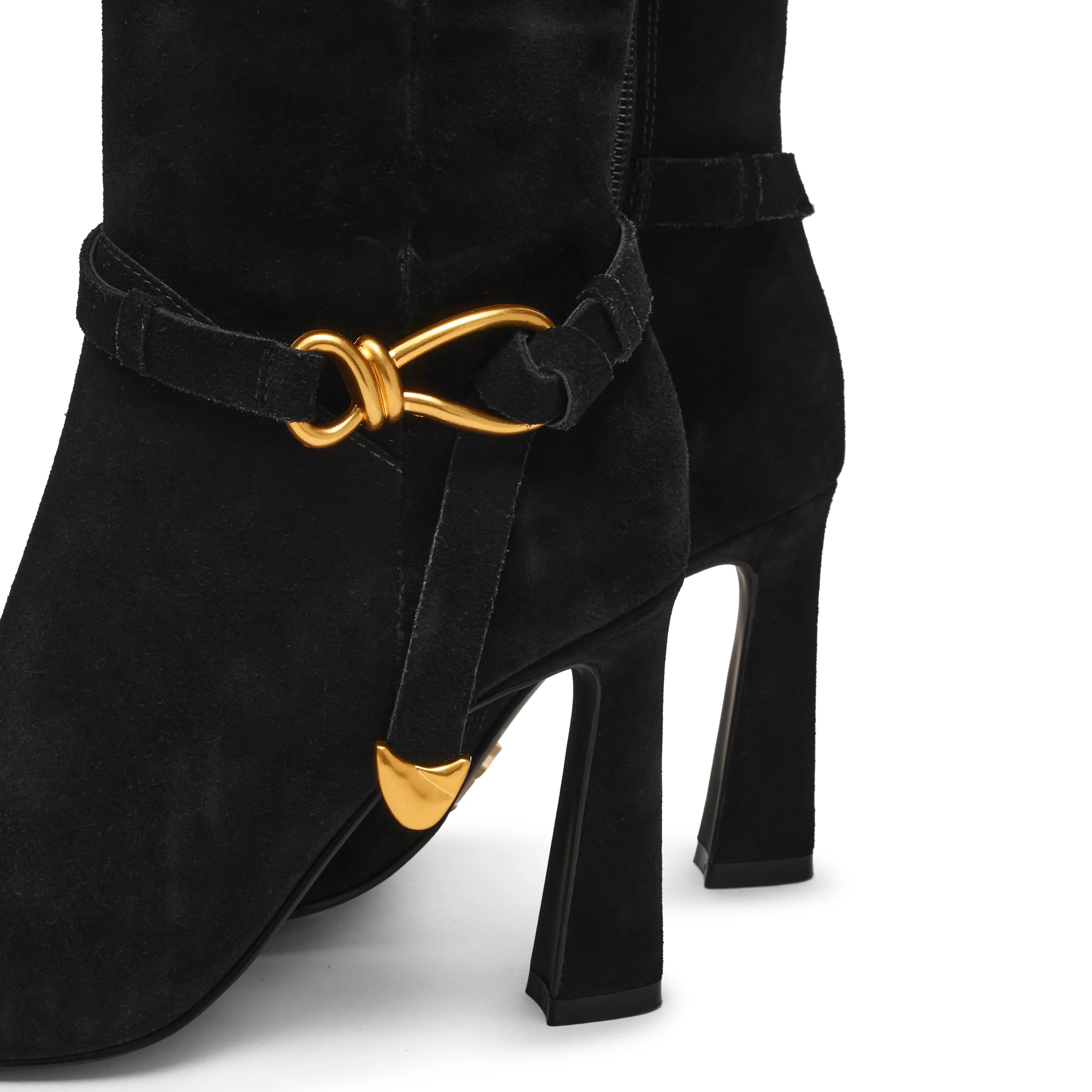 Sirrens Boot BLACK SUED - Image 5