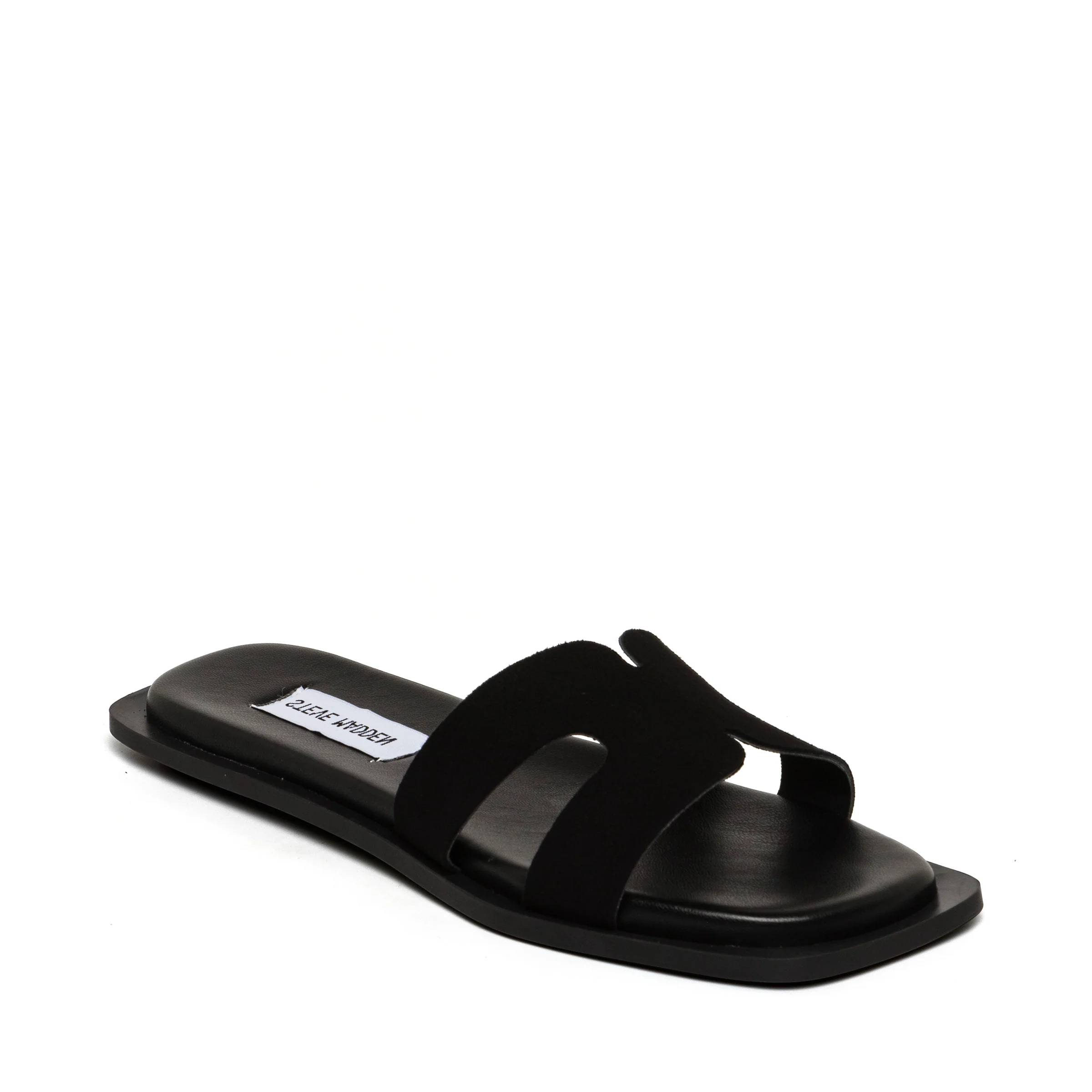 Sofia Slide BLACK SUEDE - Image 2