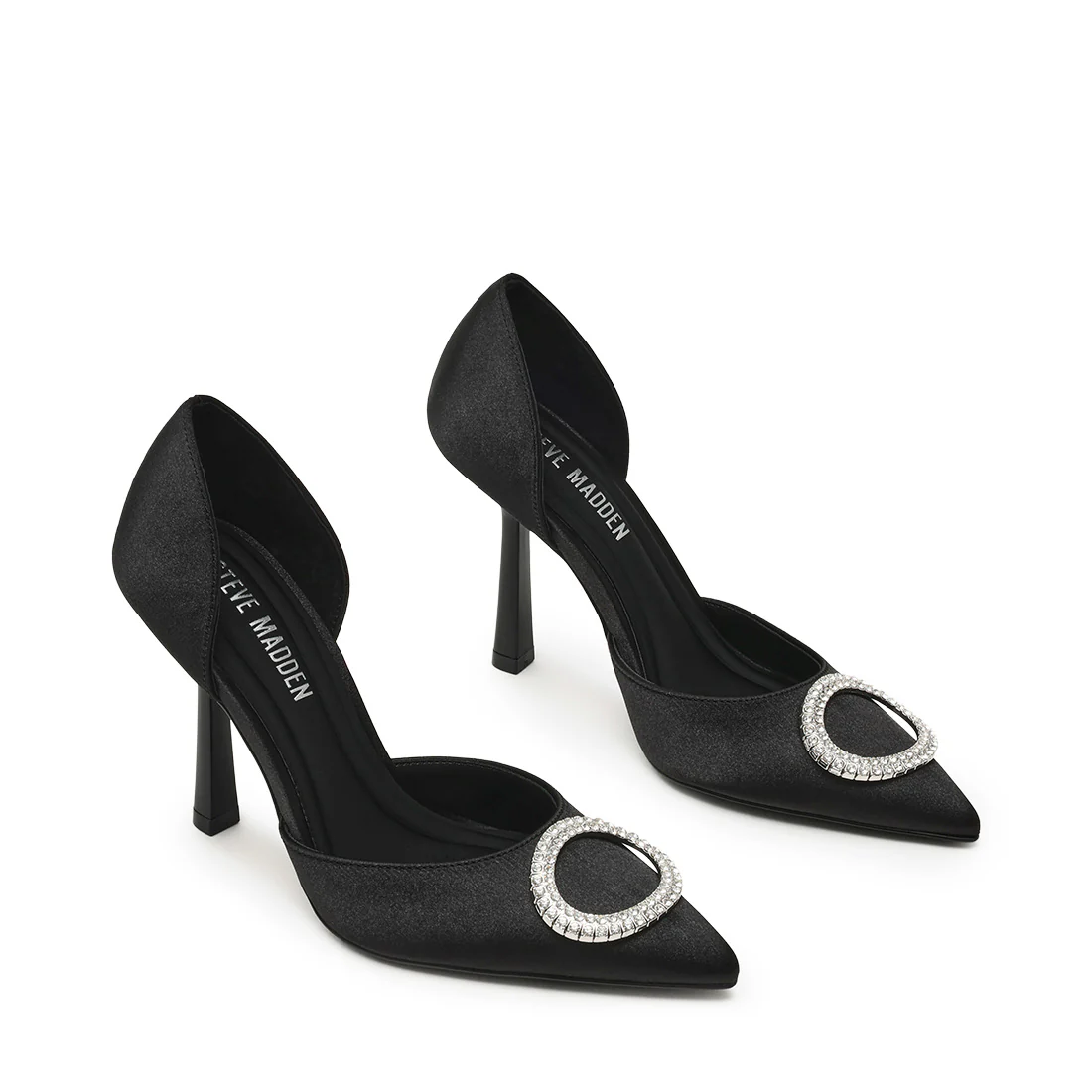 Sparkling Pump BLK SATIN - Image 2