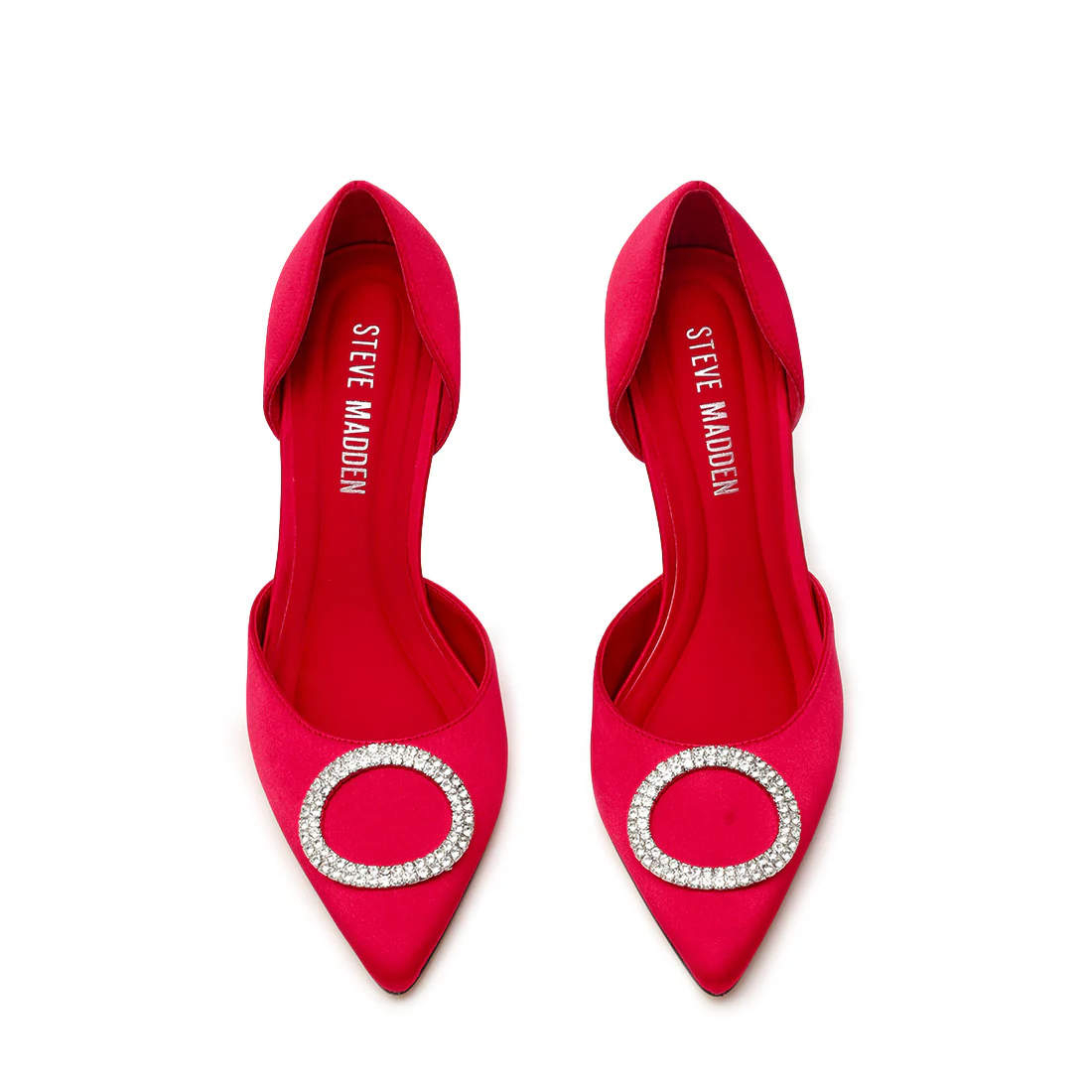 Sparkling Pump RED SATIN - Image 4