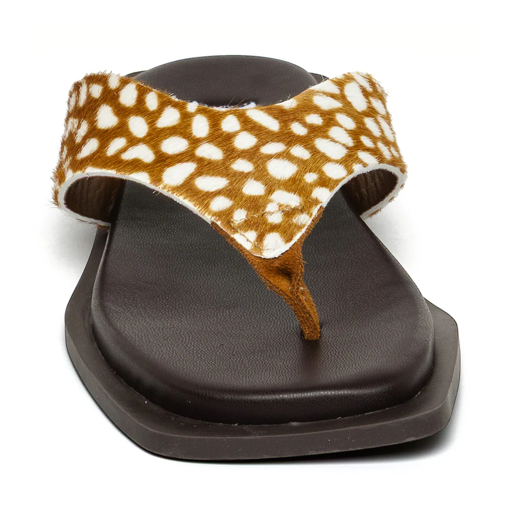 Splash-A Sandal LT BROWN MULTI - Image 3