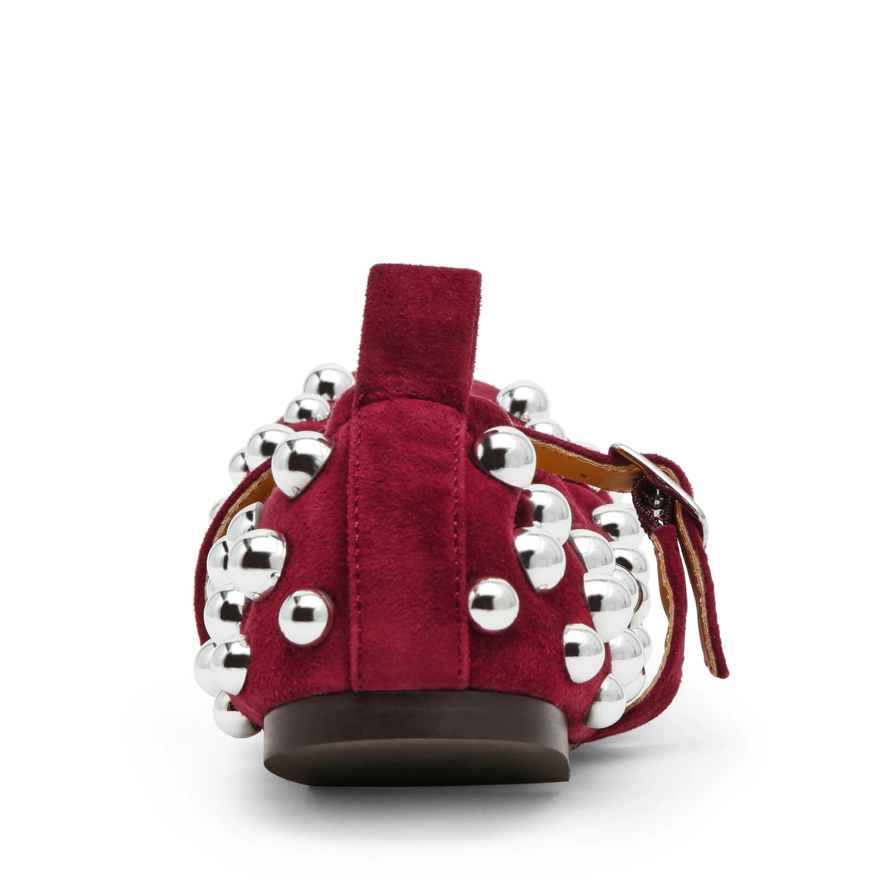 Sunrays Flat Shoe BURG SUEDE - Image 4