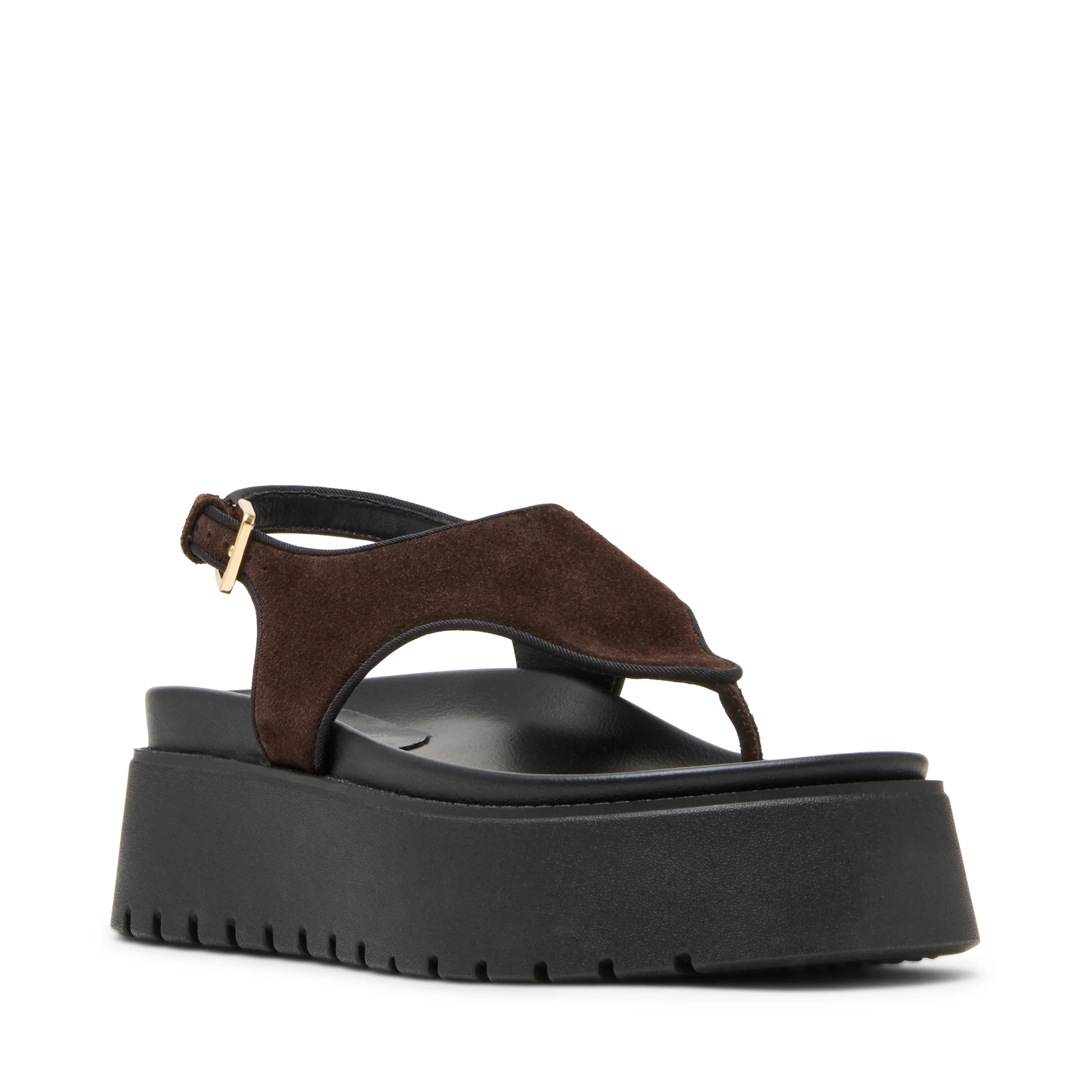 Tabor Sandal BROWN SUEDE - Image 2