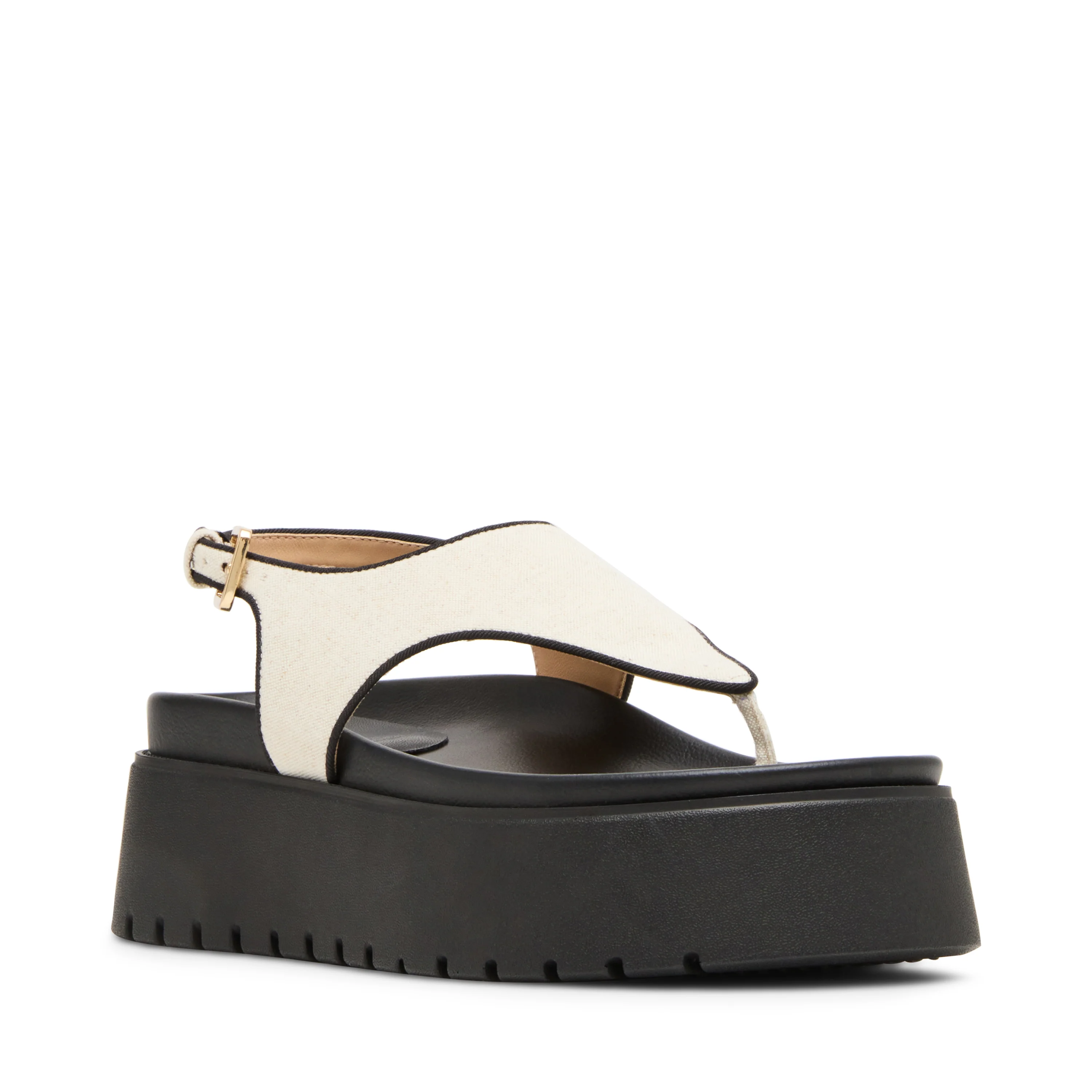 Tabor Sandal NAT LINEN - Image 2